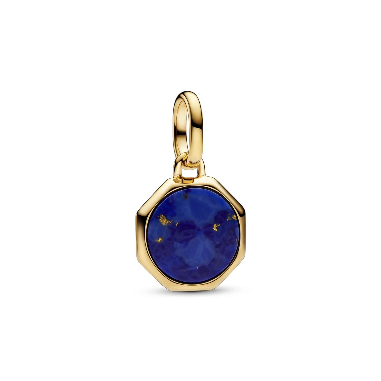 Blauwe Graveerbare Mini Medaillonbedel