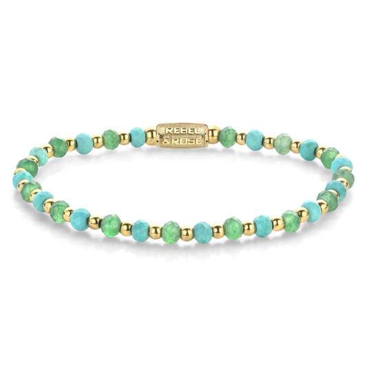 Blue Green Adventure gold-coloured - 4mm M