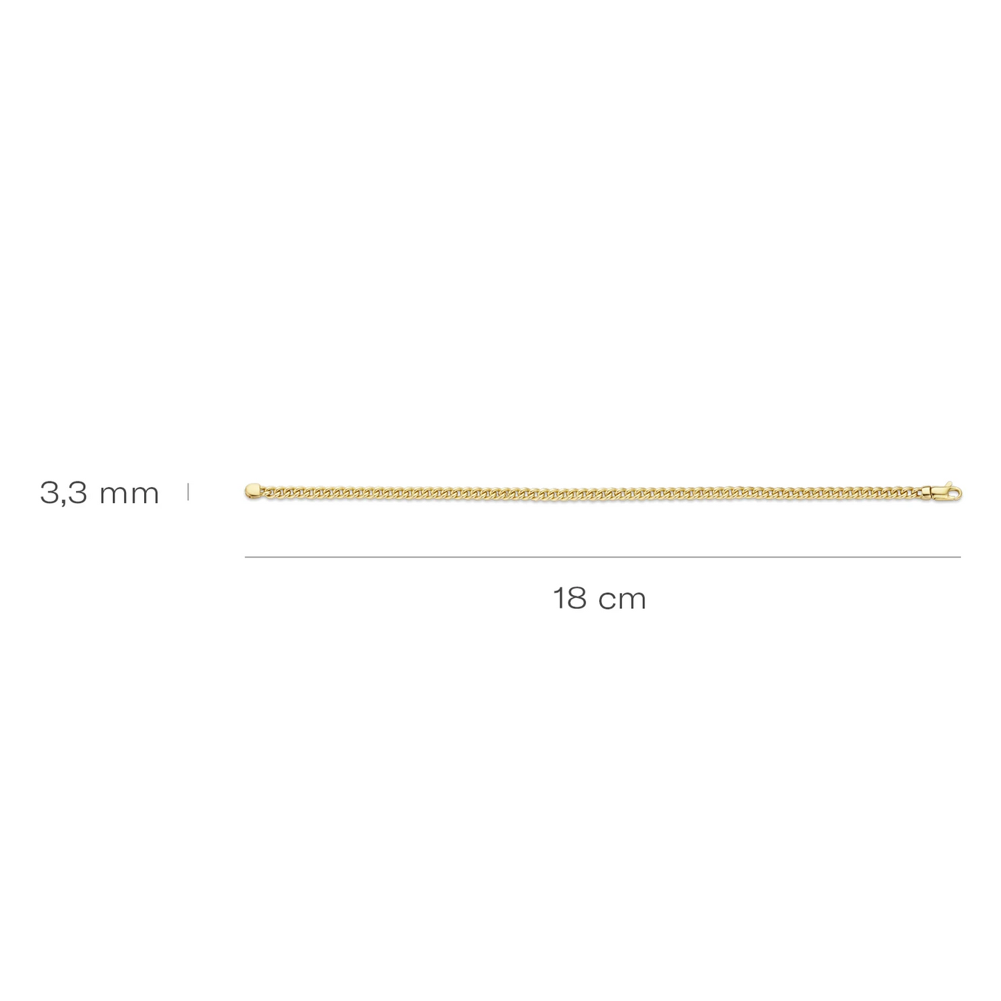 Blush Armband 2165YGO - Geel Goud (14k)