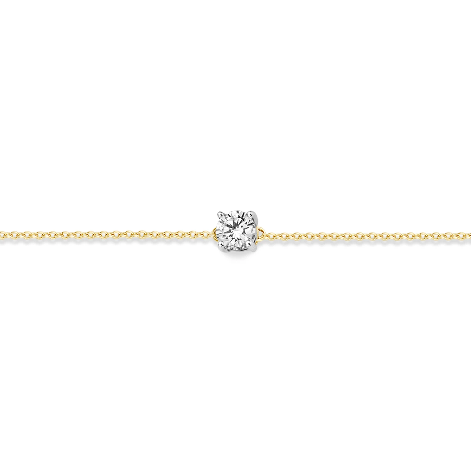 Blush Armband 2166BZI - Geel en Wit Goud (14k)