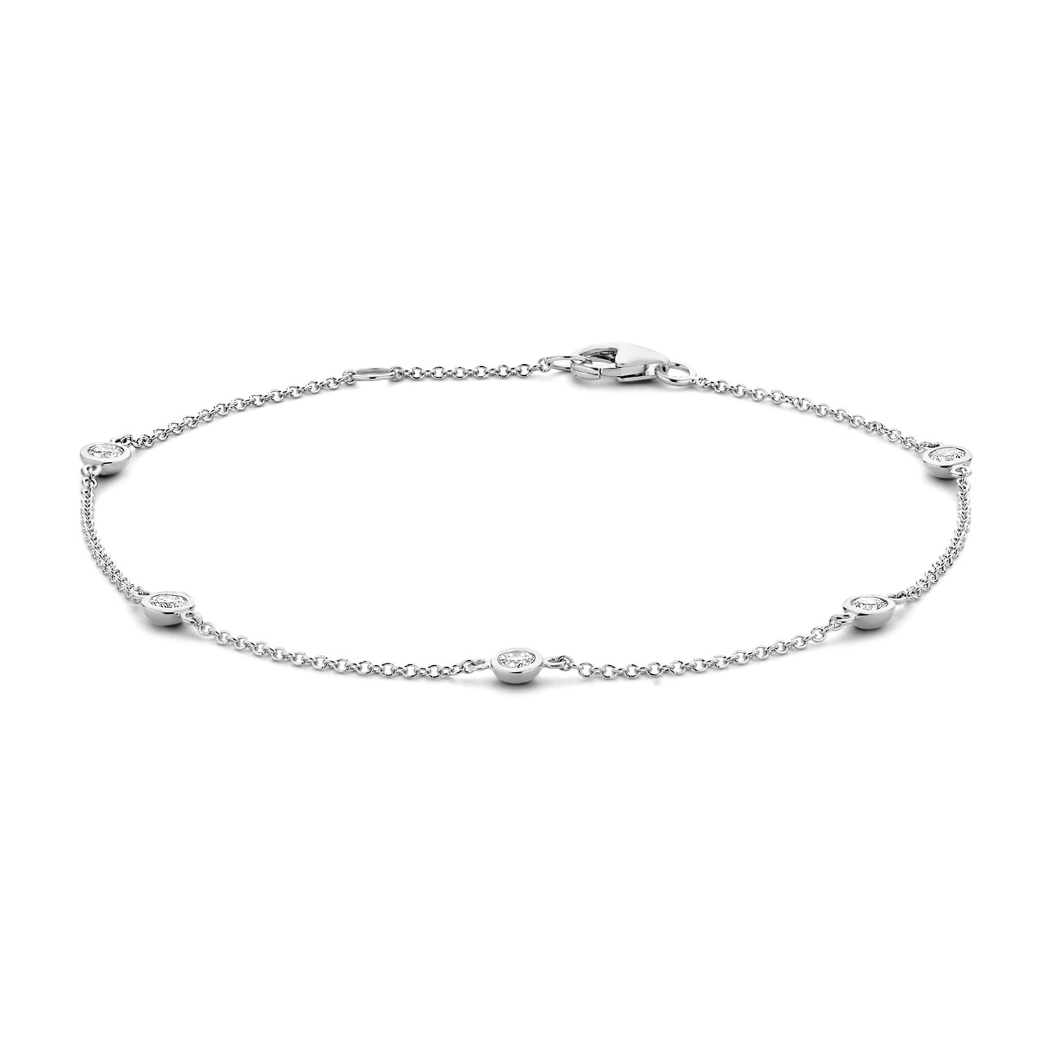 Blush Armband 2187WZI - Wit Goud (14k) met Zirkonia