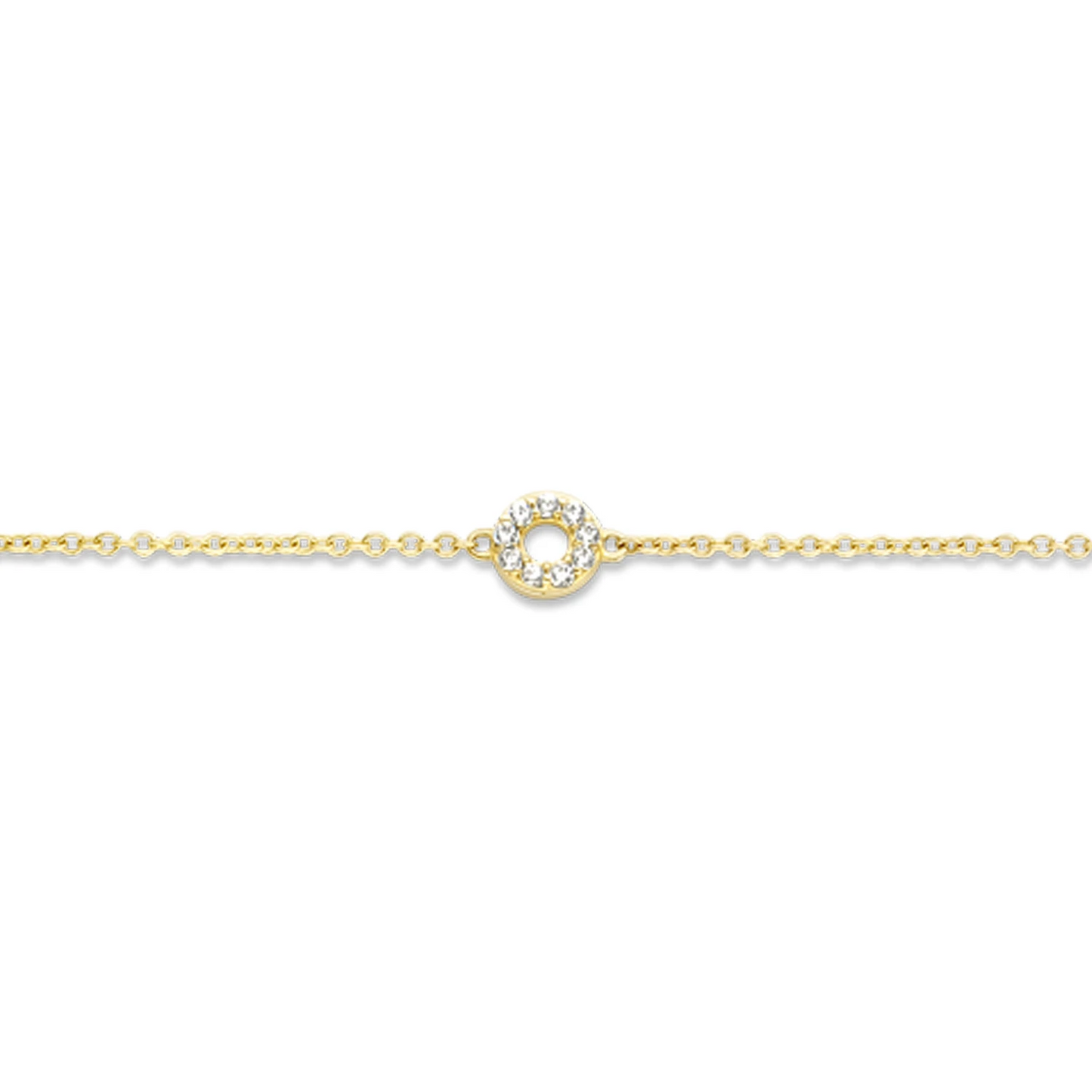 Blush Armband 2200YZI - Geel Goud met Zirkonia (14k)