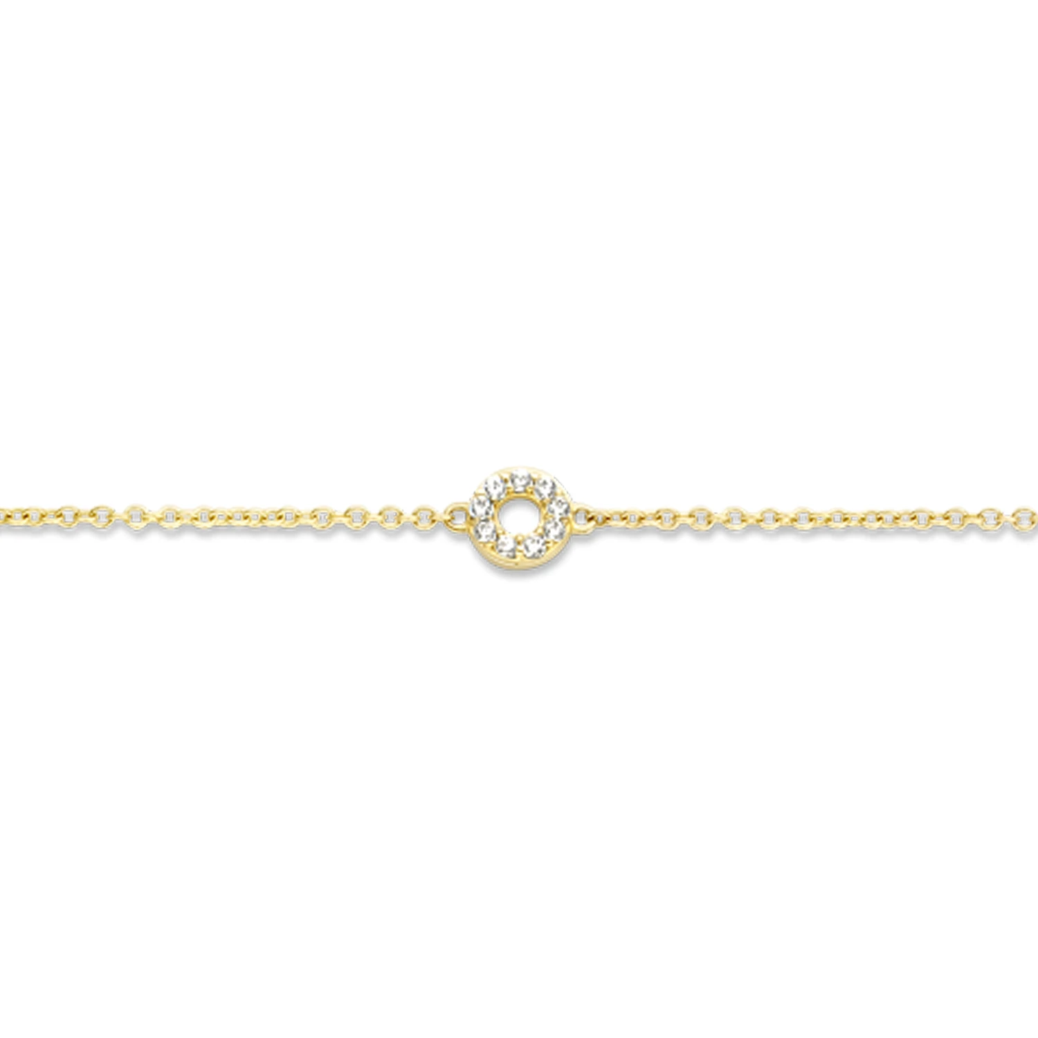 Blush Armband 2200YZI - Geel Goud met Zirkonia (14k)