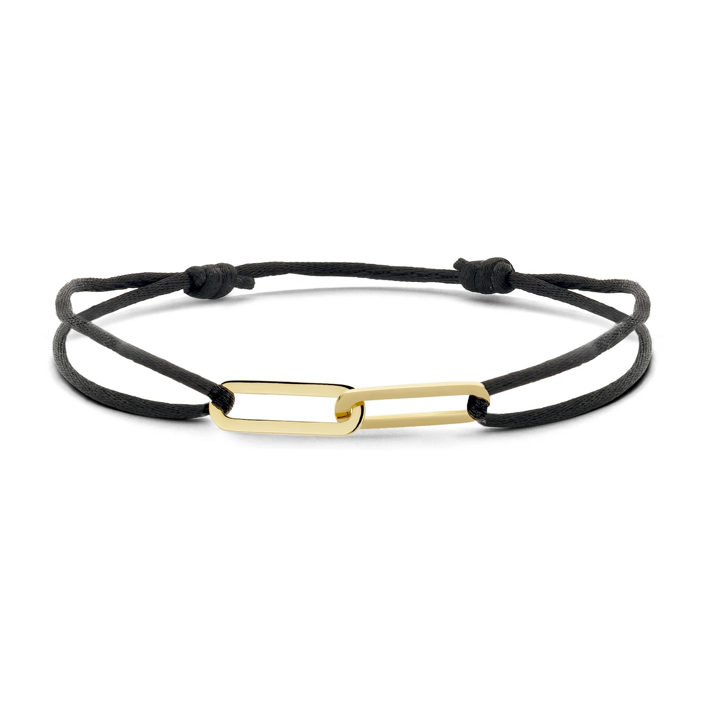 Blush Armband 2216YGO - Geel Goud (14k) met Zijdekoord