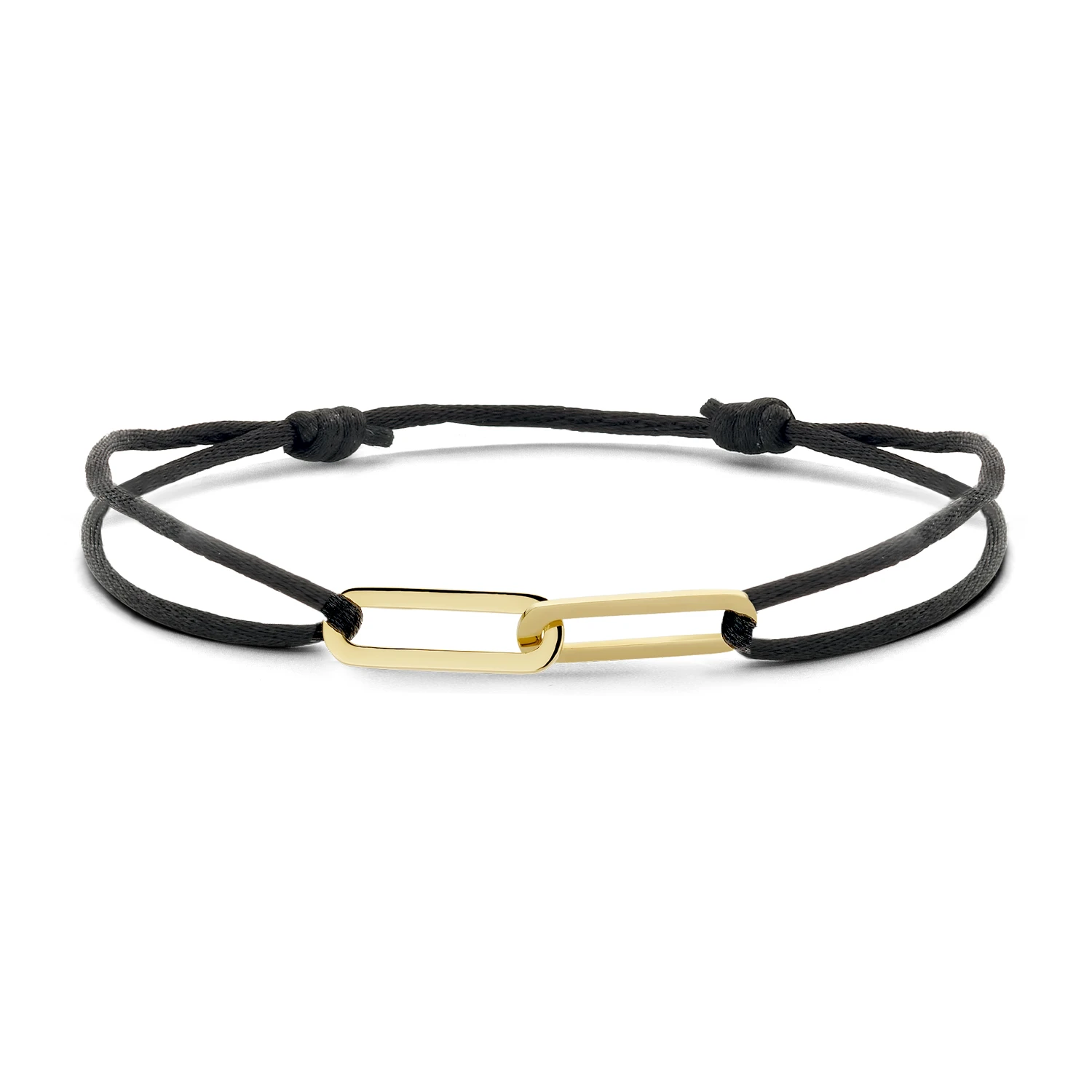 Blush Armband 2216YGO - Geel Goud (14k) met Zijdekoord