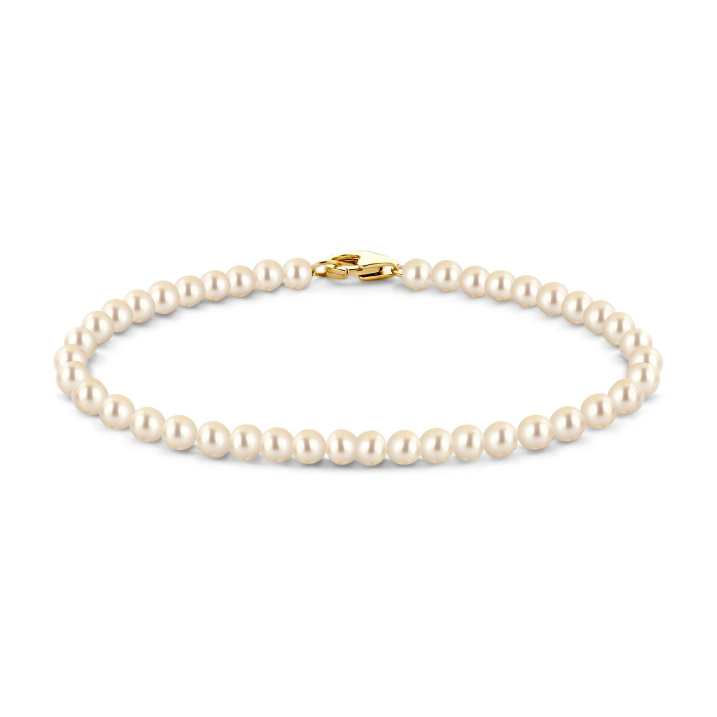 Blush Armband 2253 YPW - Geelgoud (14k) met Parels