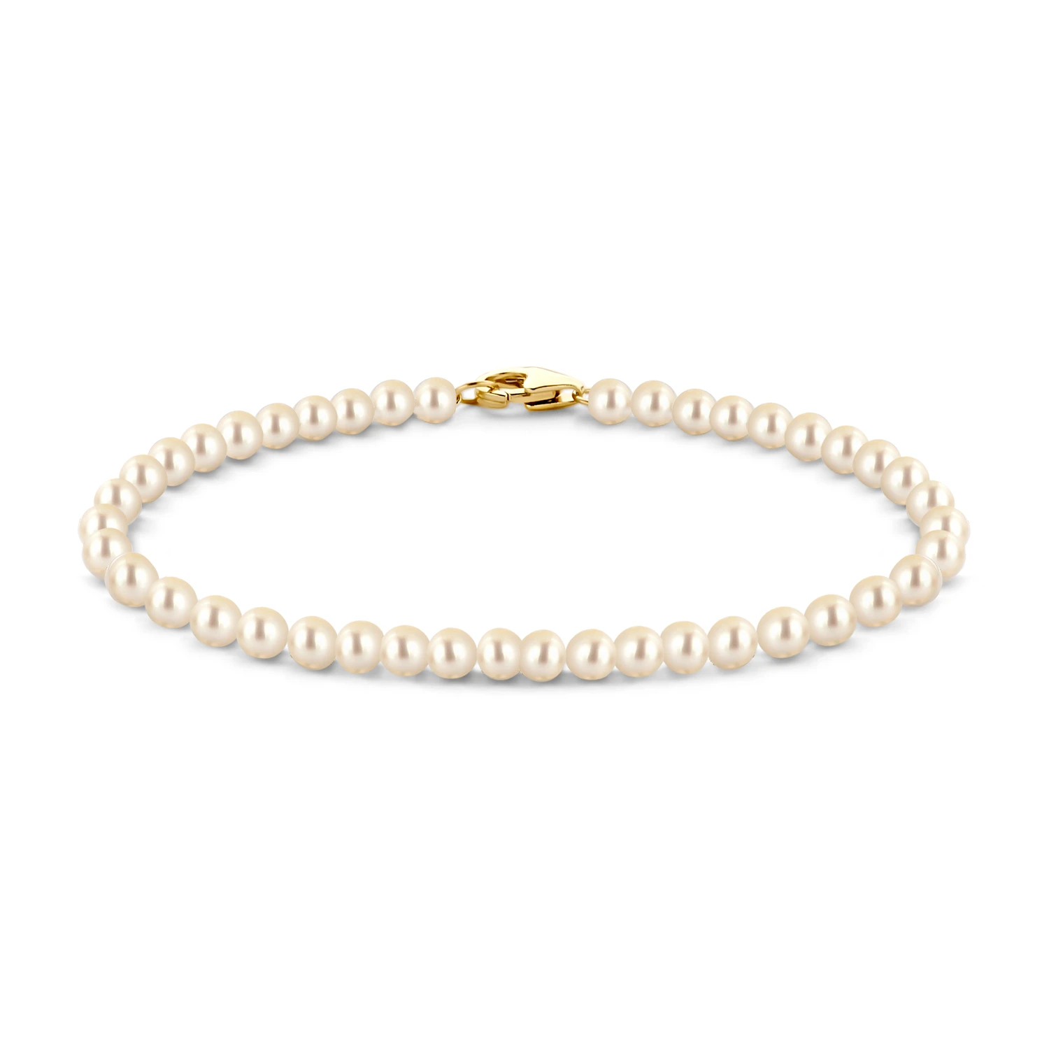 Blush Armband 2253 YPW - Geelgoud (14k) met Parels