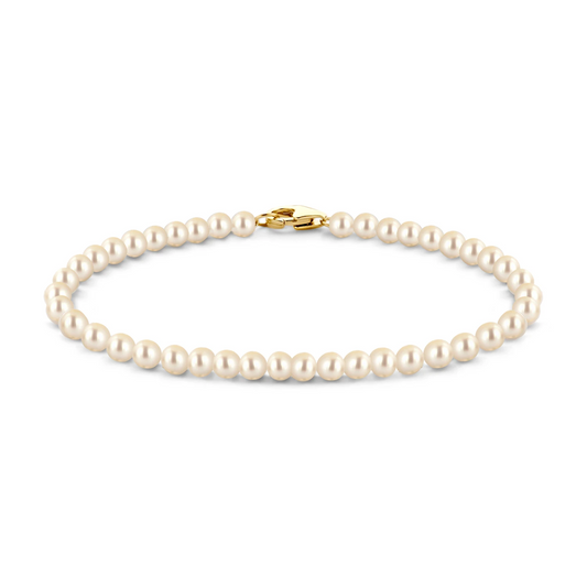 Blush Armband 2253 YPW - Geelgoud (14k) met Parels