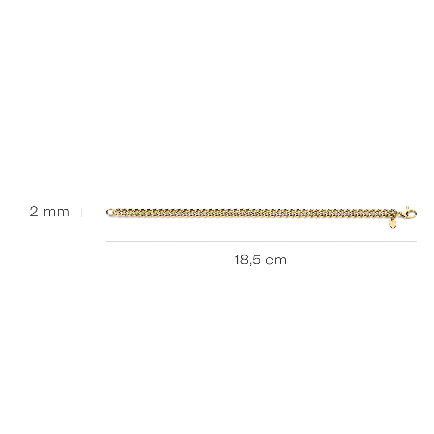 Blush Armband 2262YGO - Geelgoud (14k)