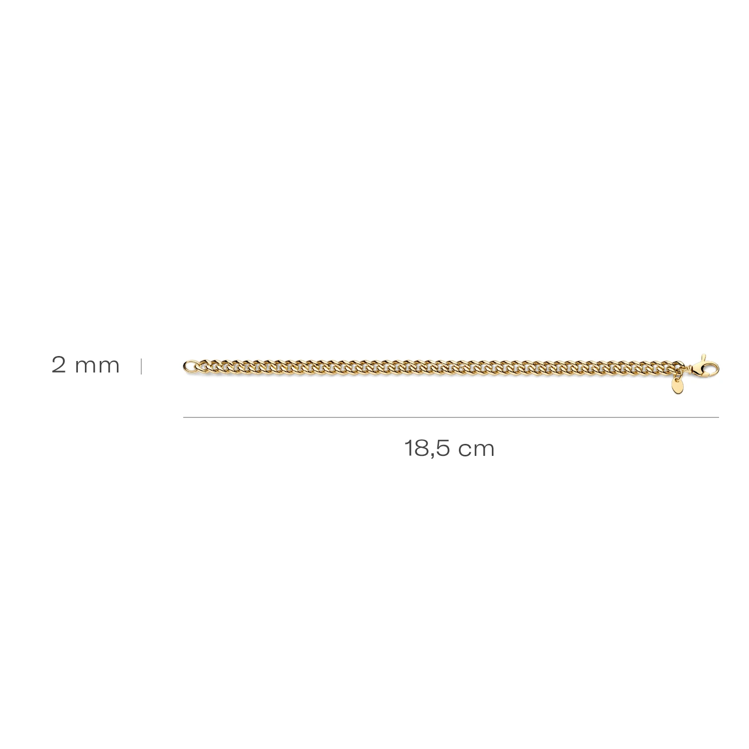 Blush Armband 2262YGO - Geelgoud (14k)