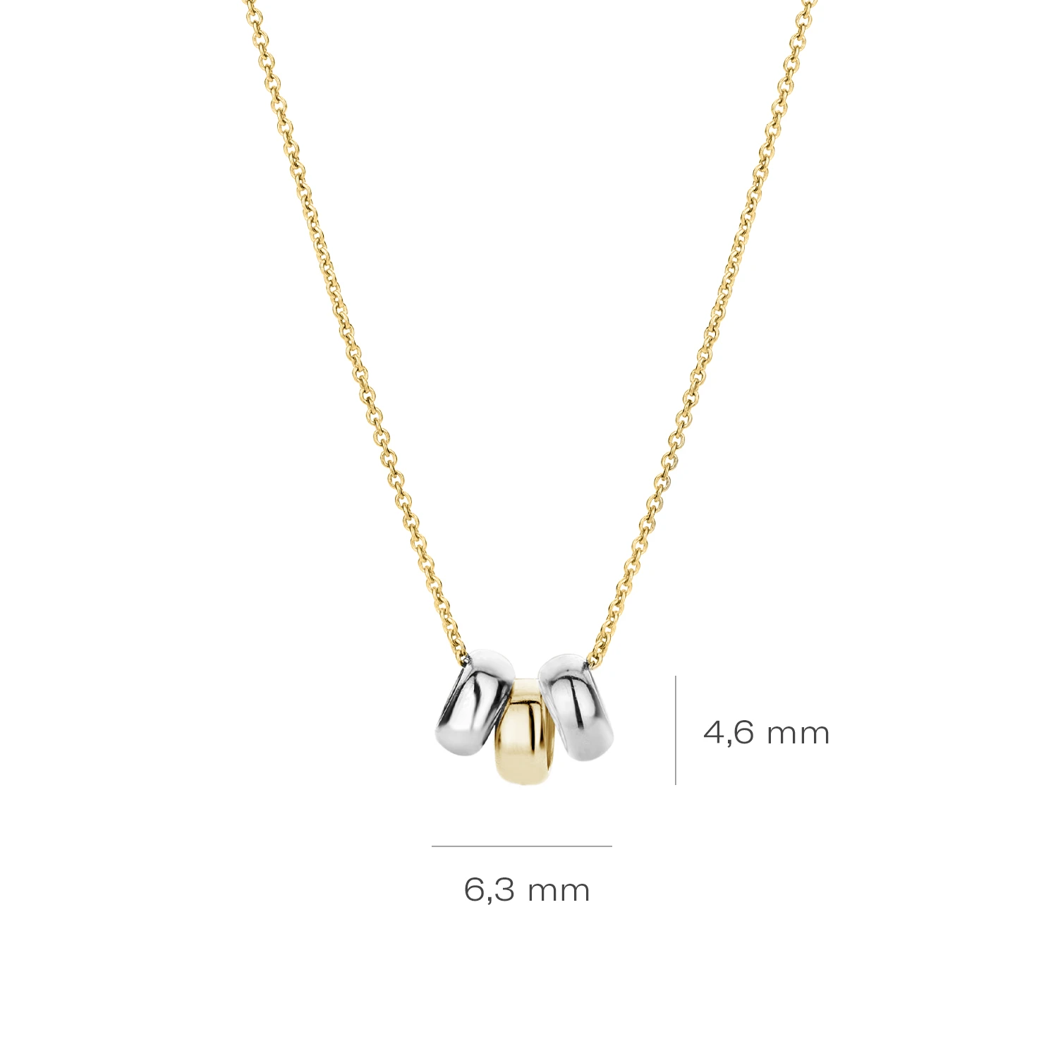 Blush Collier 3055BGO -  Geel Goud (14k)