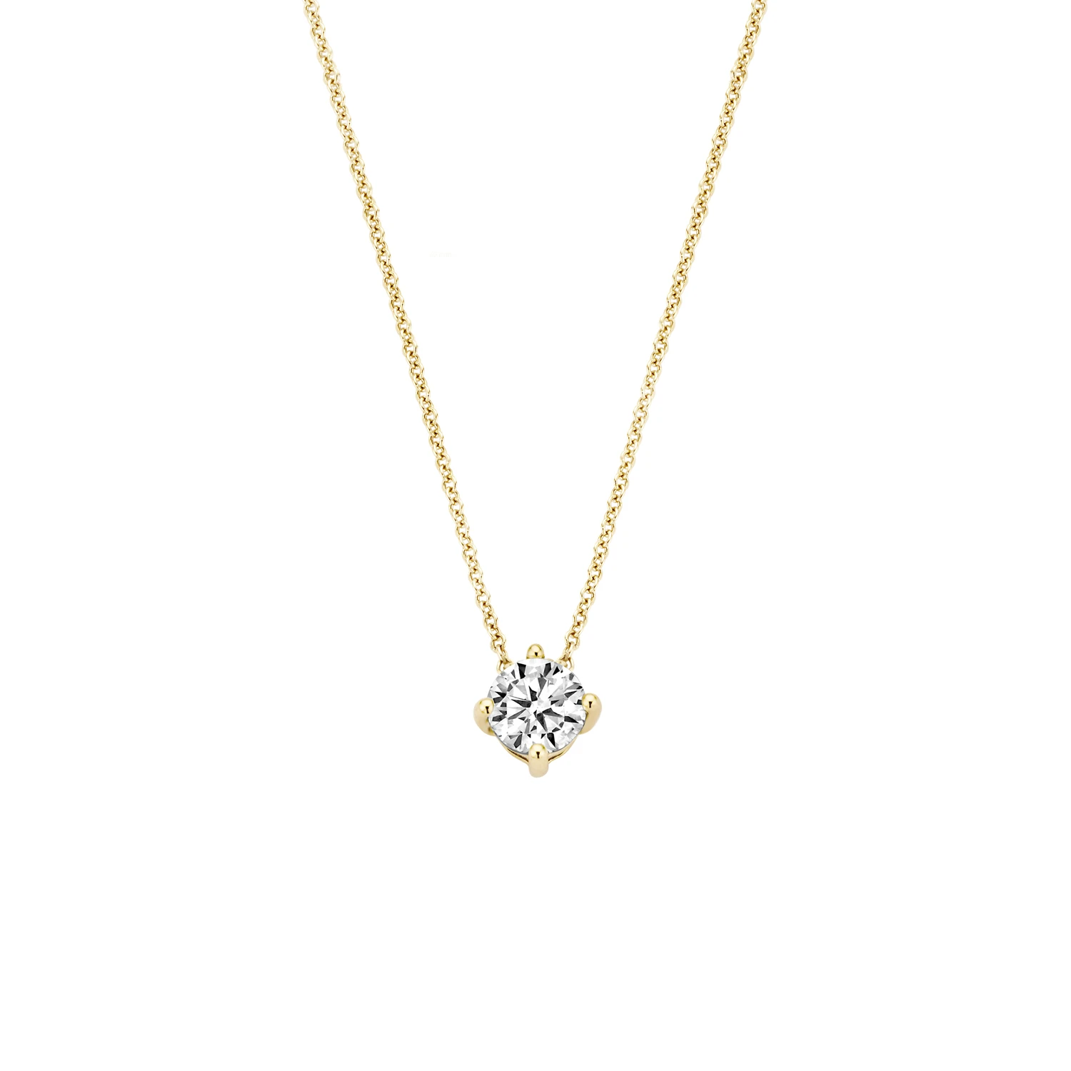 Blush Collier 3057YZI -  Geel Goud (14k) met Zirkonia