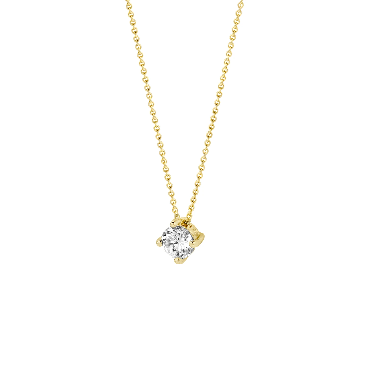 Blush Collier 3057YZI -  Geel Goud (14k) met Zirkonia