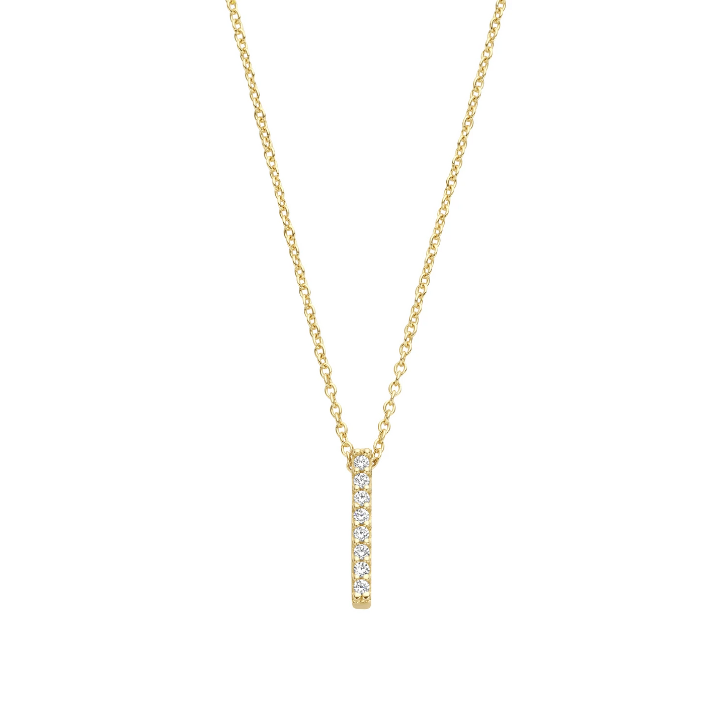 Blush Collier 3062YGO -  Geel Goud met Zirkonia (14k)
