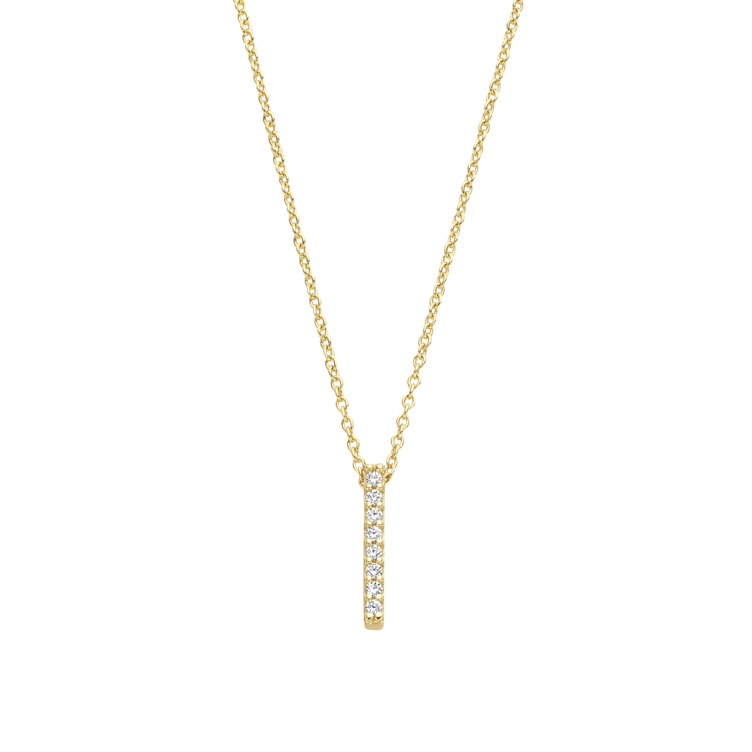 Blush Collier 3062YGO -  Geel Goud met Zirkonia (14k)