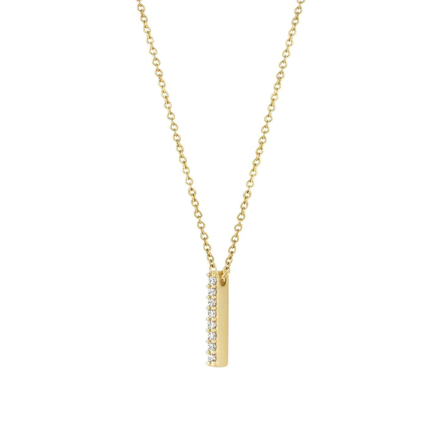 Blush Collier 3062YGO -  Geel Goud met Zirkonia (14k)
