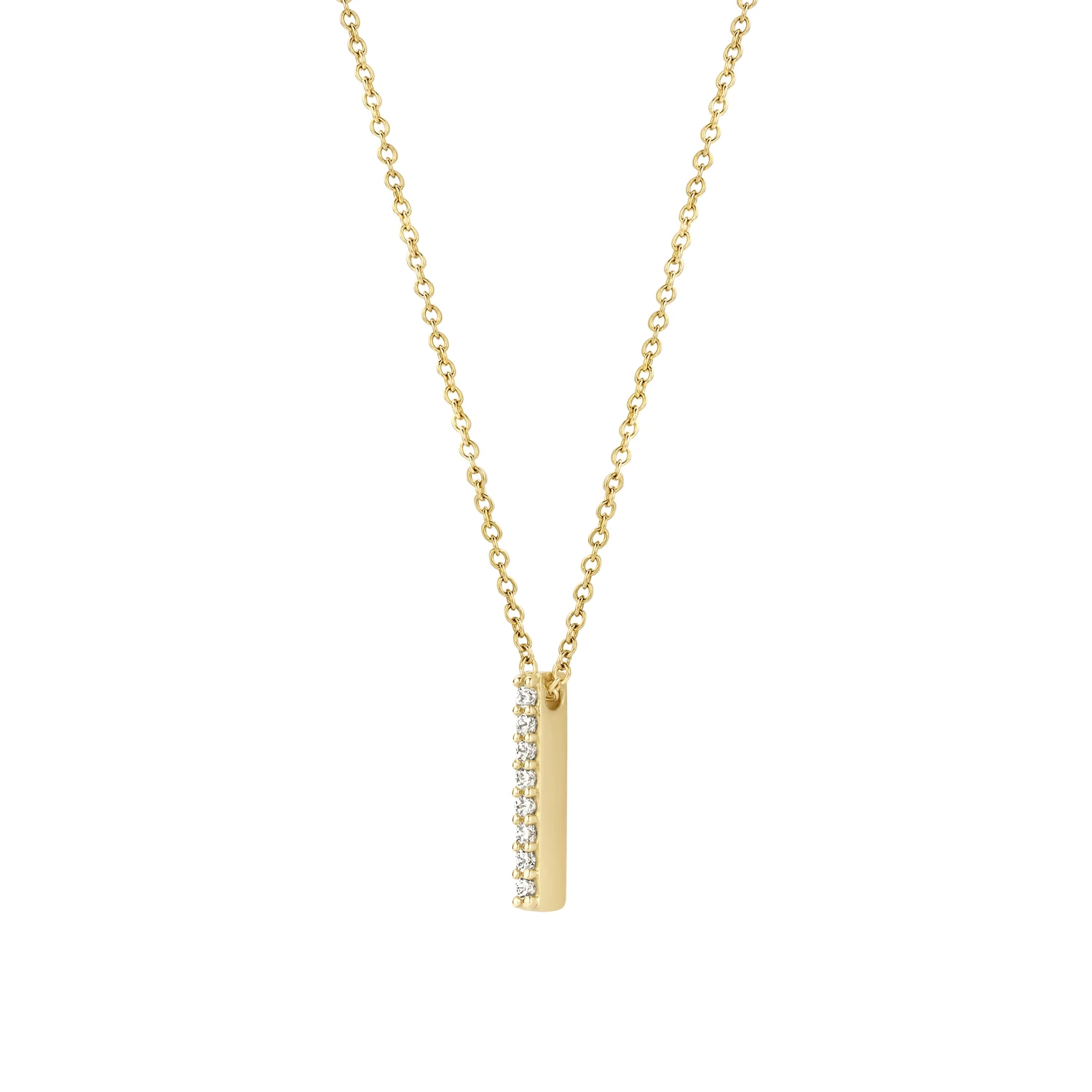Blush Collier 3062YGO -  Geel Goud met Zirkonia (14k)
