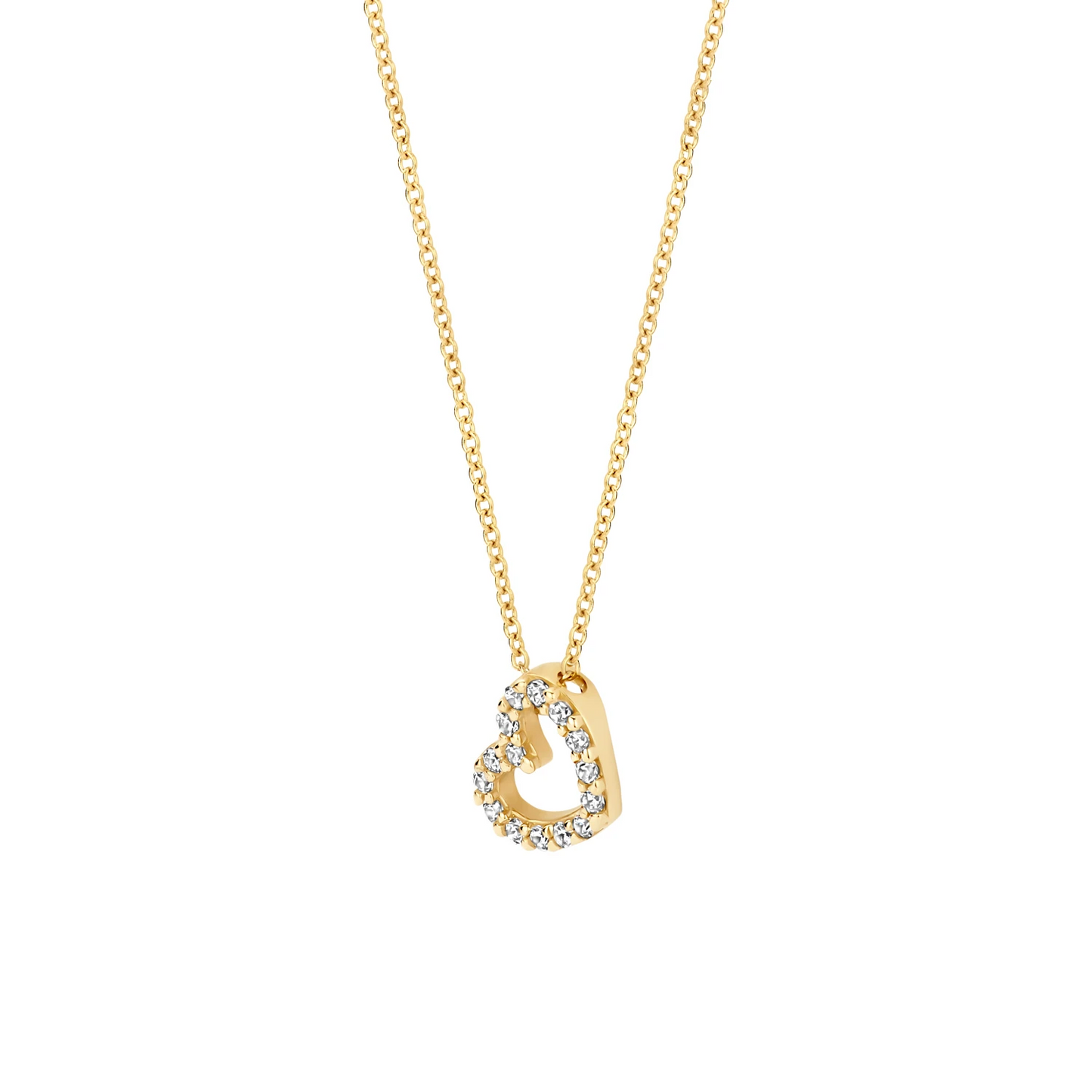 Blush Collier 3072YZI - Geel Goud (14k) met Zirkonia