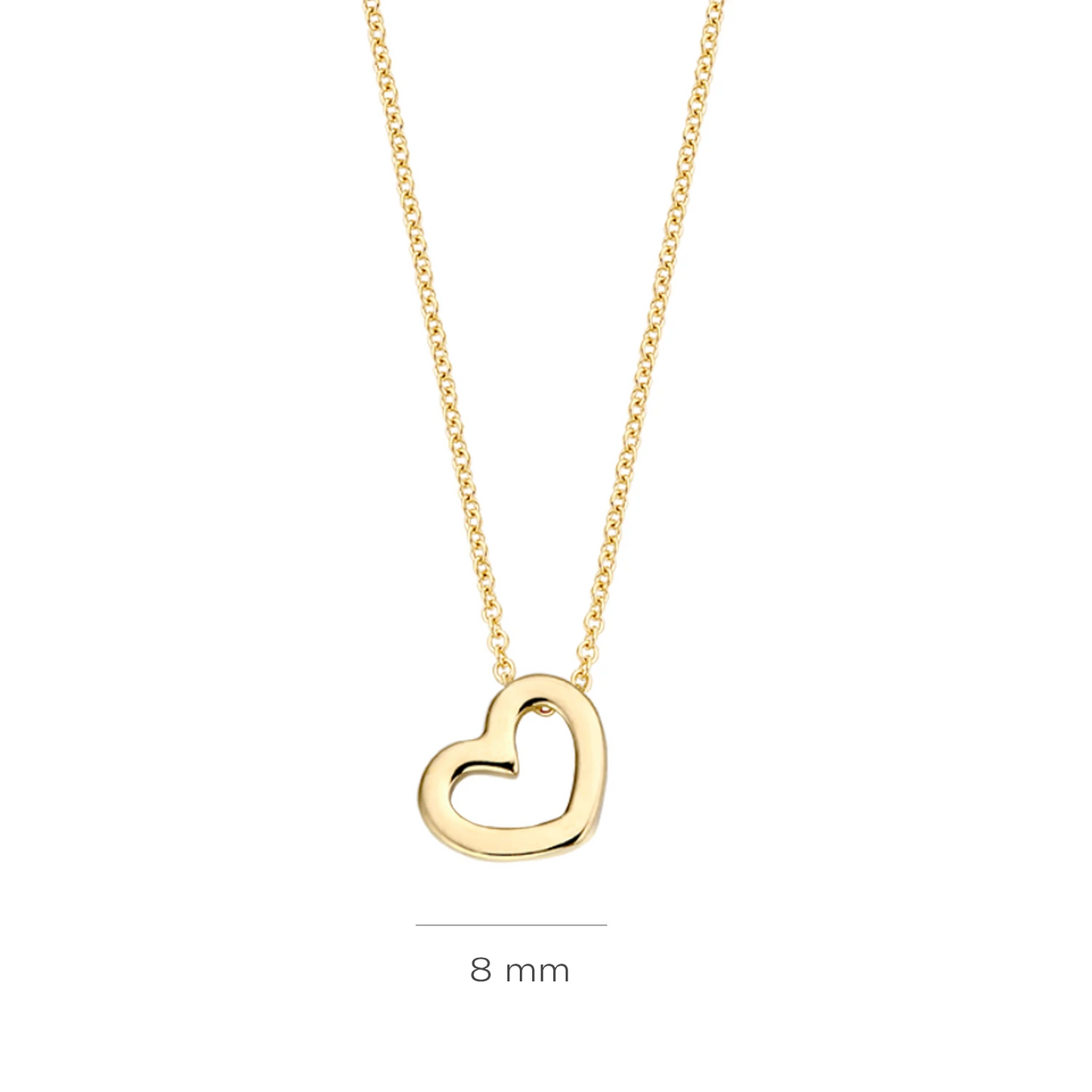 Blush Collier 3081YGO - Geel Goud (14k)