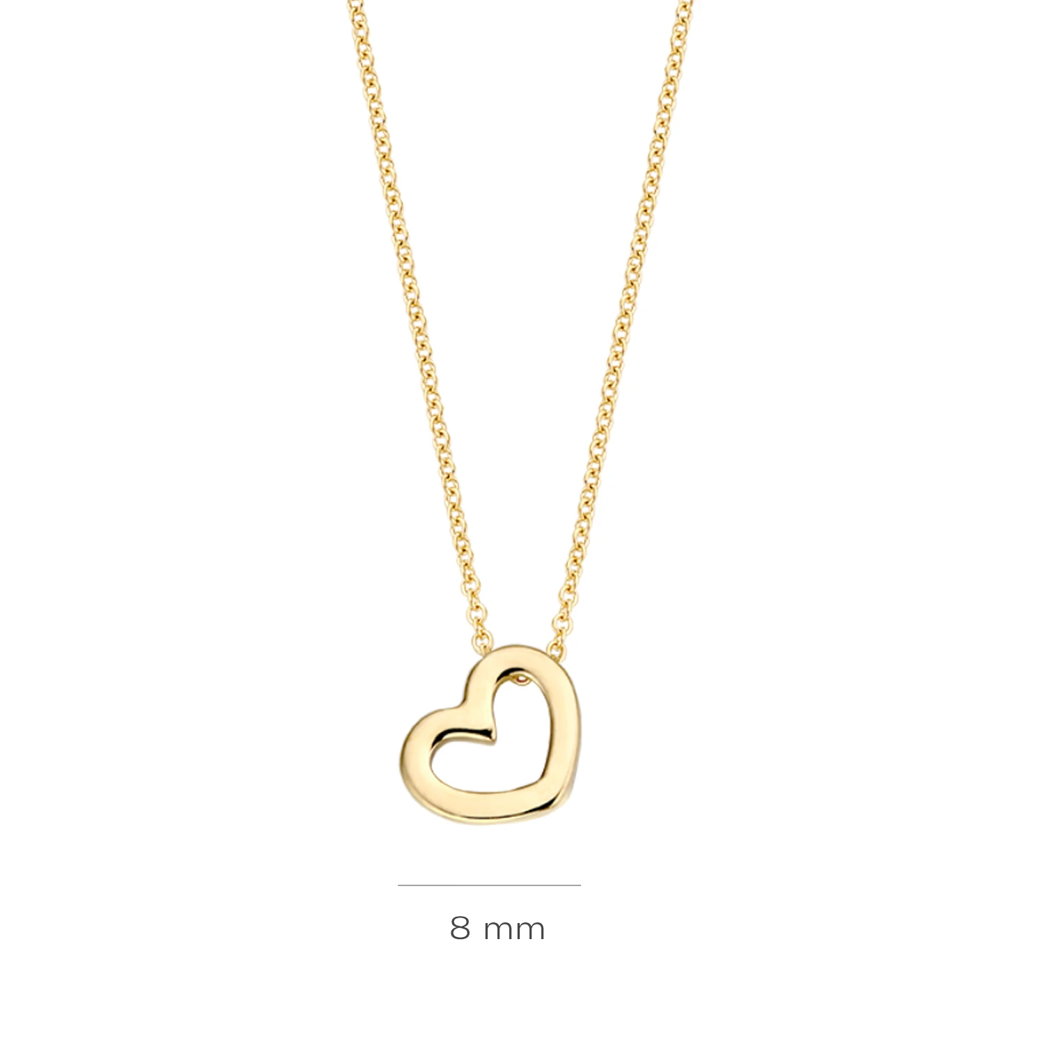 Blush Collier 3081YGO - Geel Goud (14k)