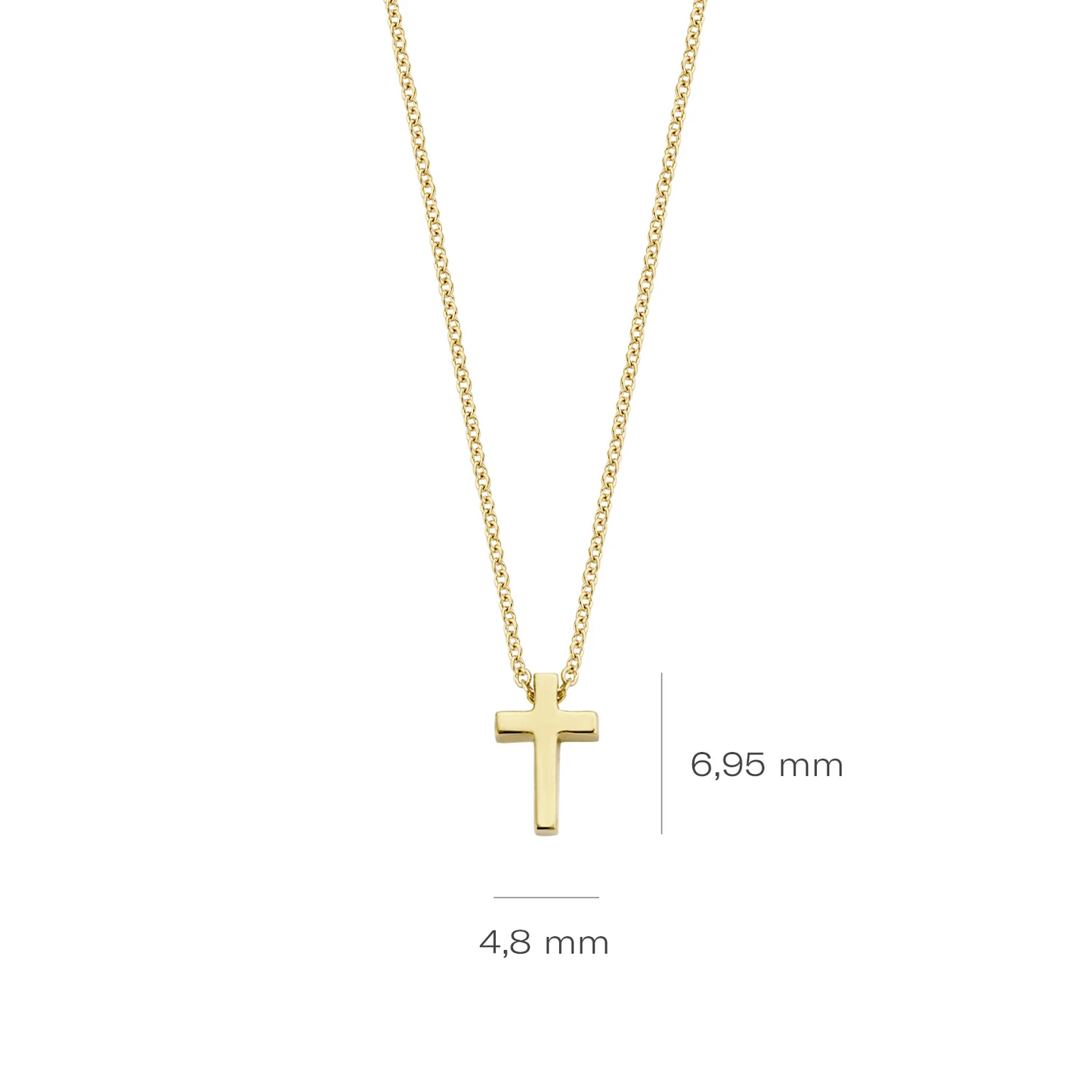 Blush Collier 3091YGO - Geel Goud (14k)