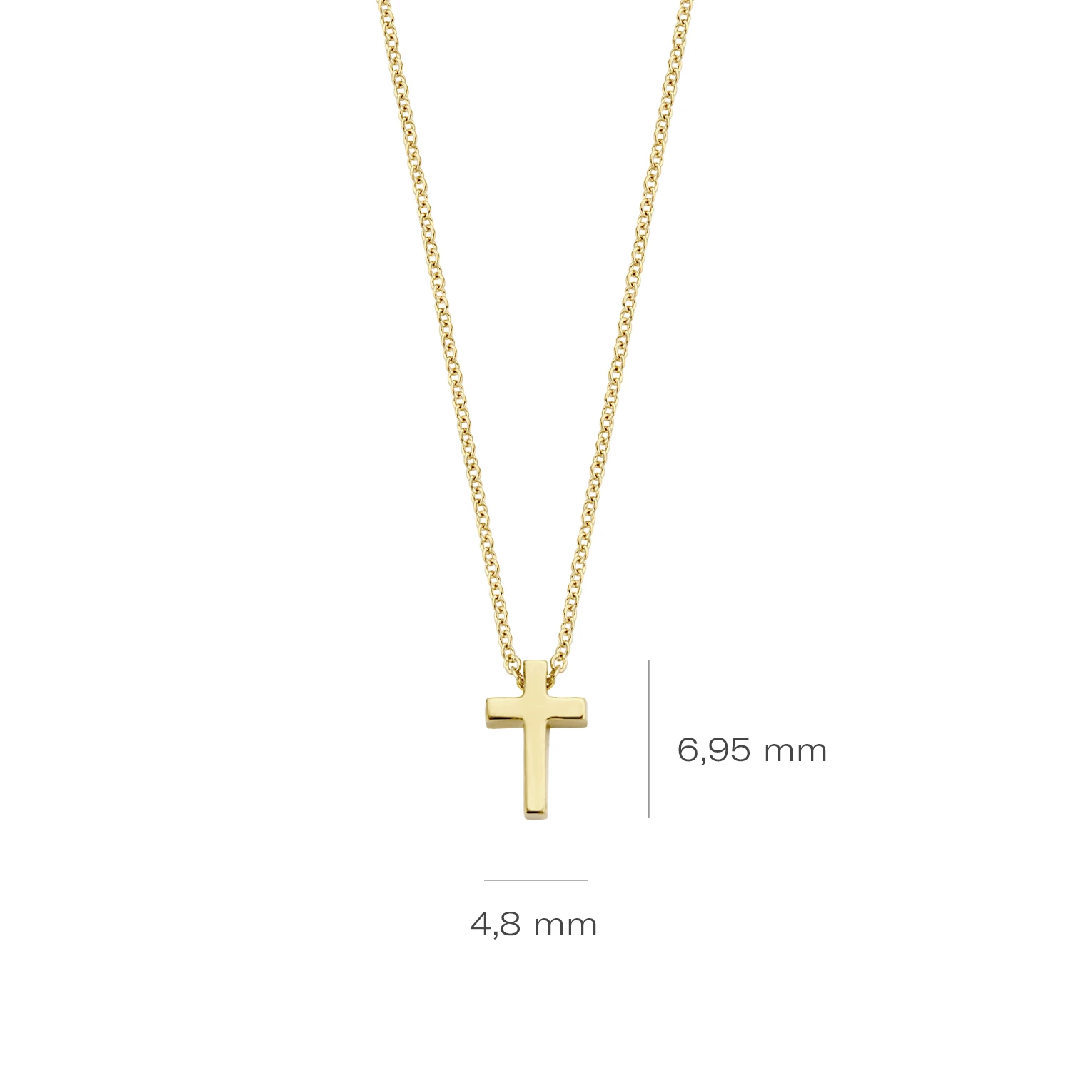 Blush Collier 3091YGO - Geel Goud (14k)