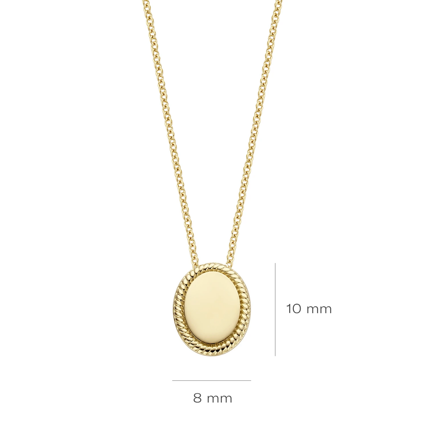 Blush Collier 3123YGO - Geel Goud (14k)
