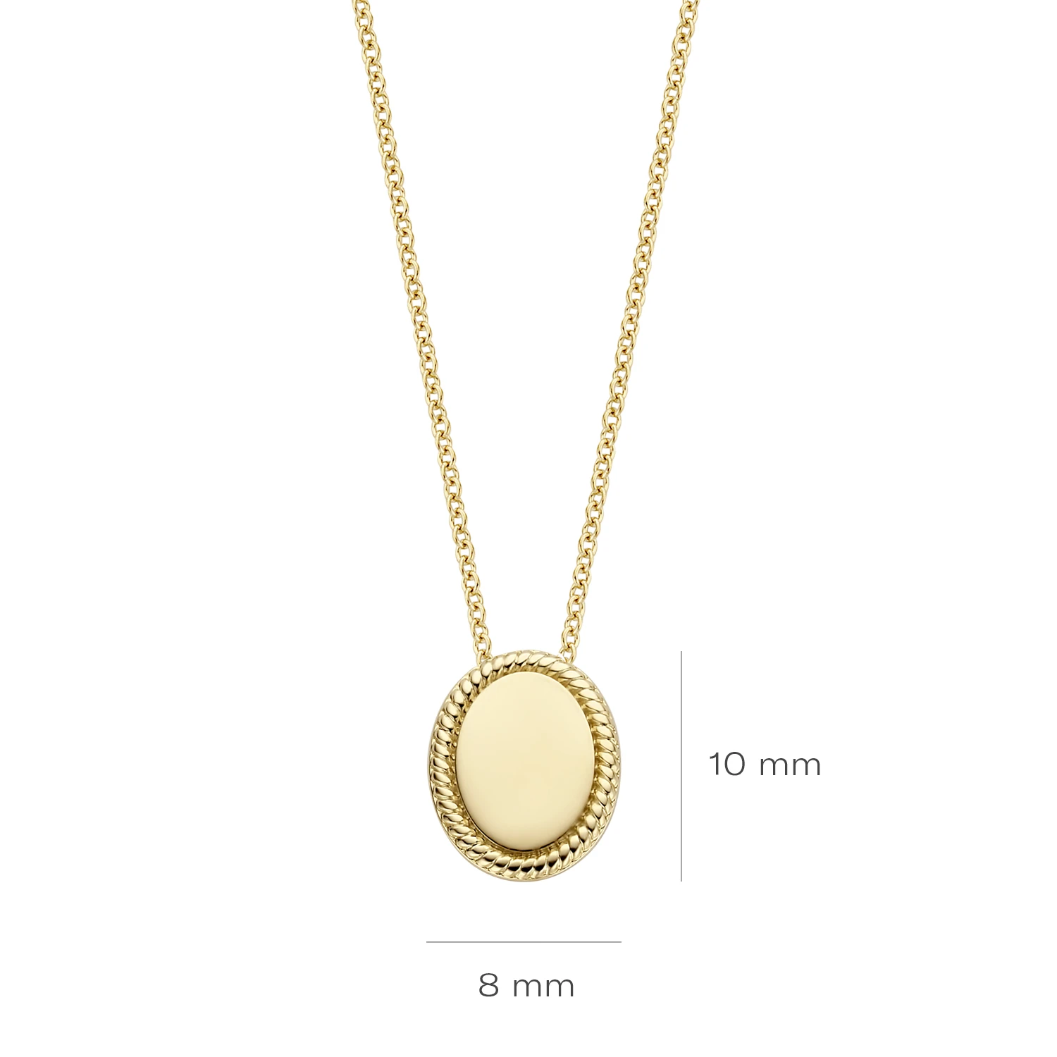 Blush Collier 3123YGO - Geel Goud (14k)