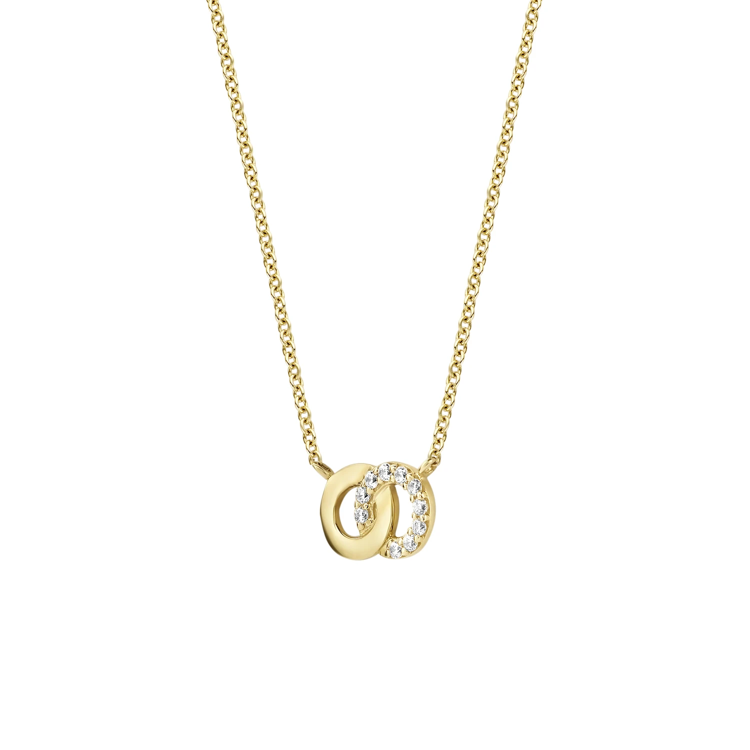 Blush Collier 3126YZI - Geel Goud (14k) met Zirkonia