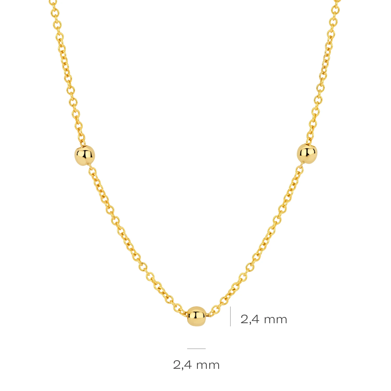 Blush Collier 3145YGO - Geel Goud (14k)