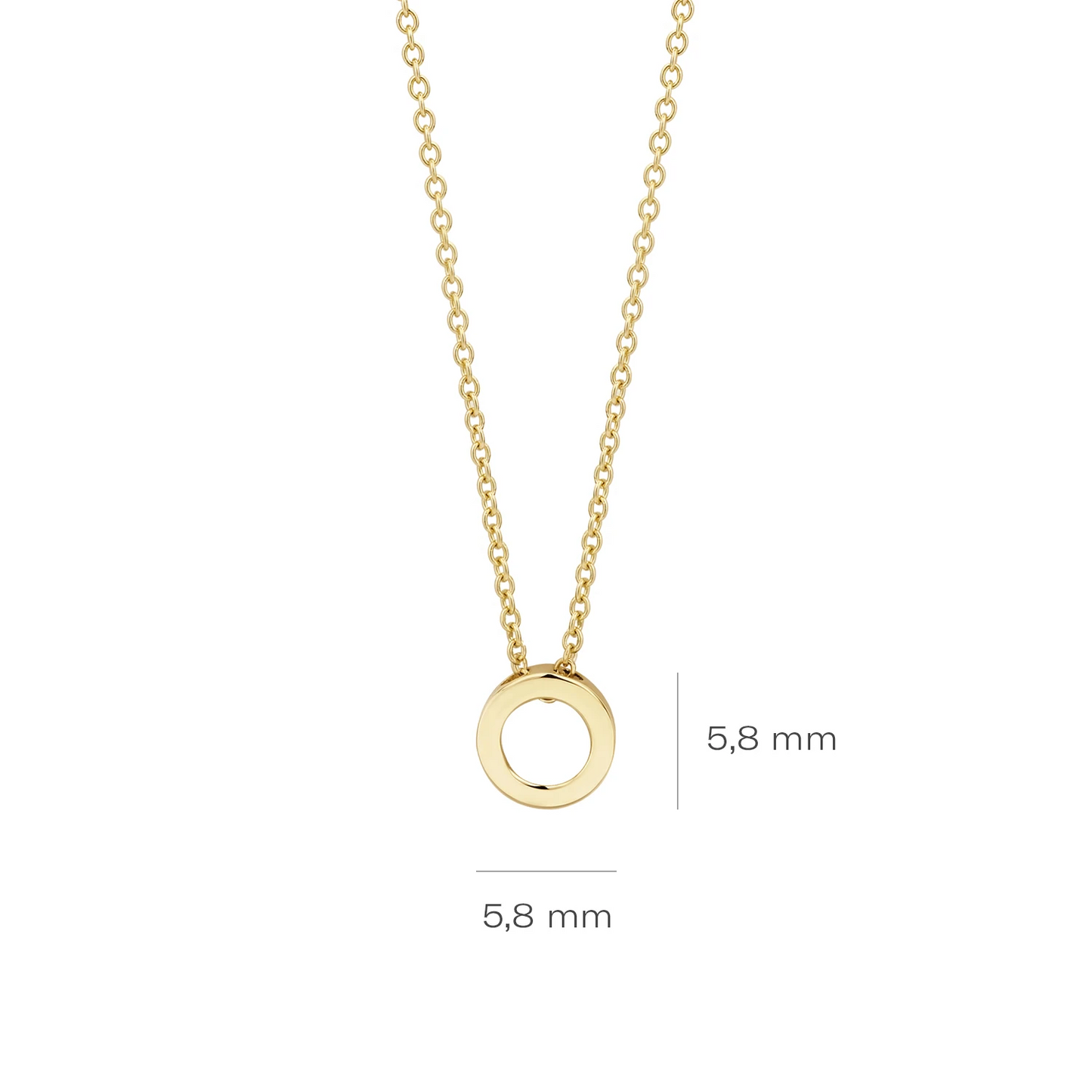 Blush Collier 3150YGO - Geel Goud (14k)