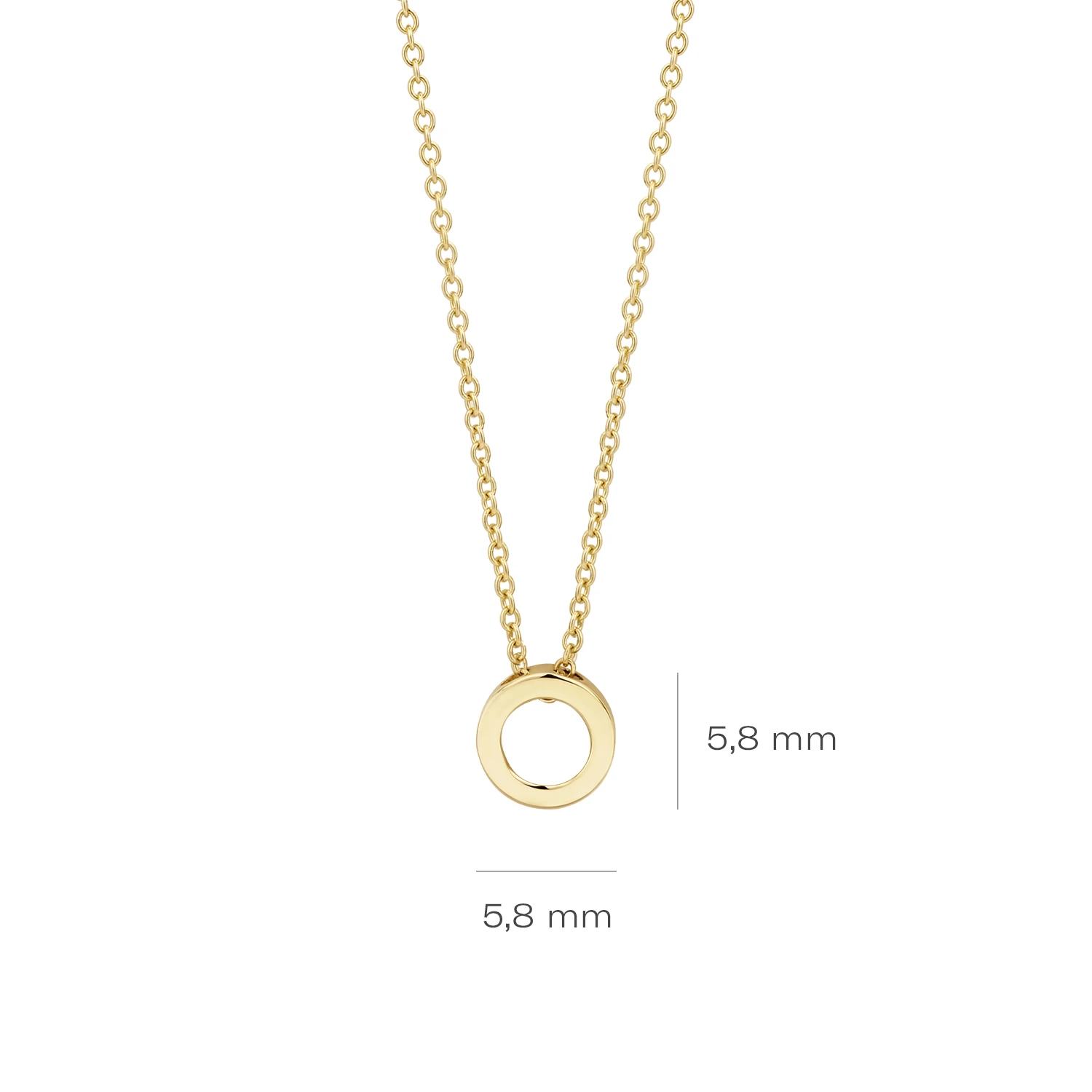 Blush Collier 3150YGO - Geel Goud (14k)