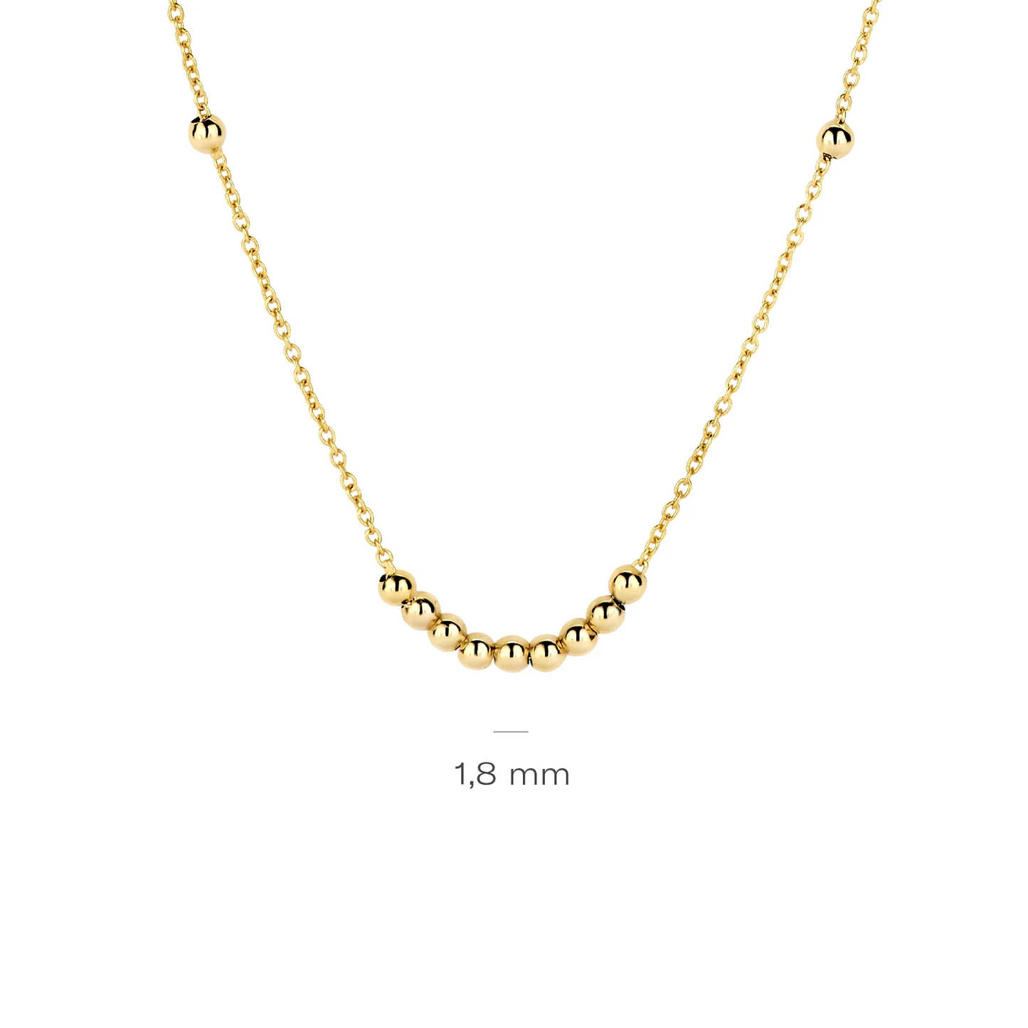Blush Collier 3182YGO - Geelgoud (14k)