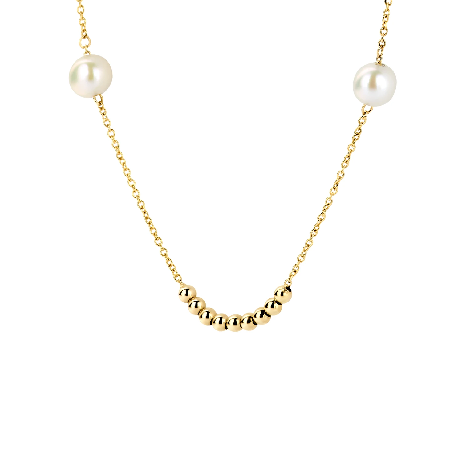 Blush Collier 3183YPW - Geelgoud (14k) met Parels