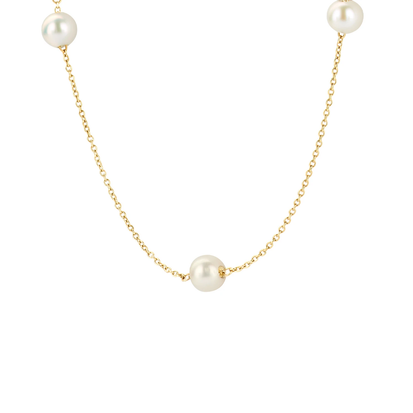 Blush Collier 3185YPW - Geelgoud (14k) met Parels
