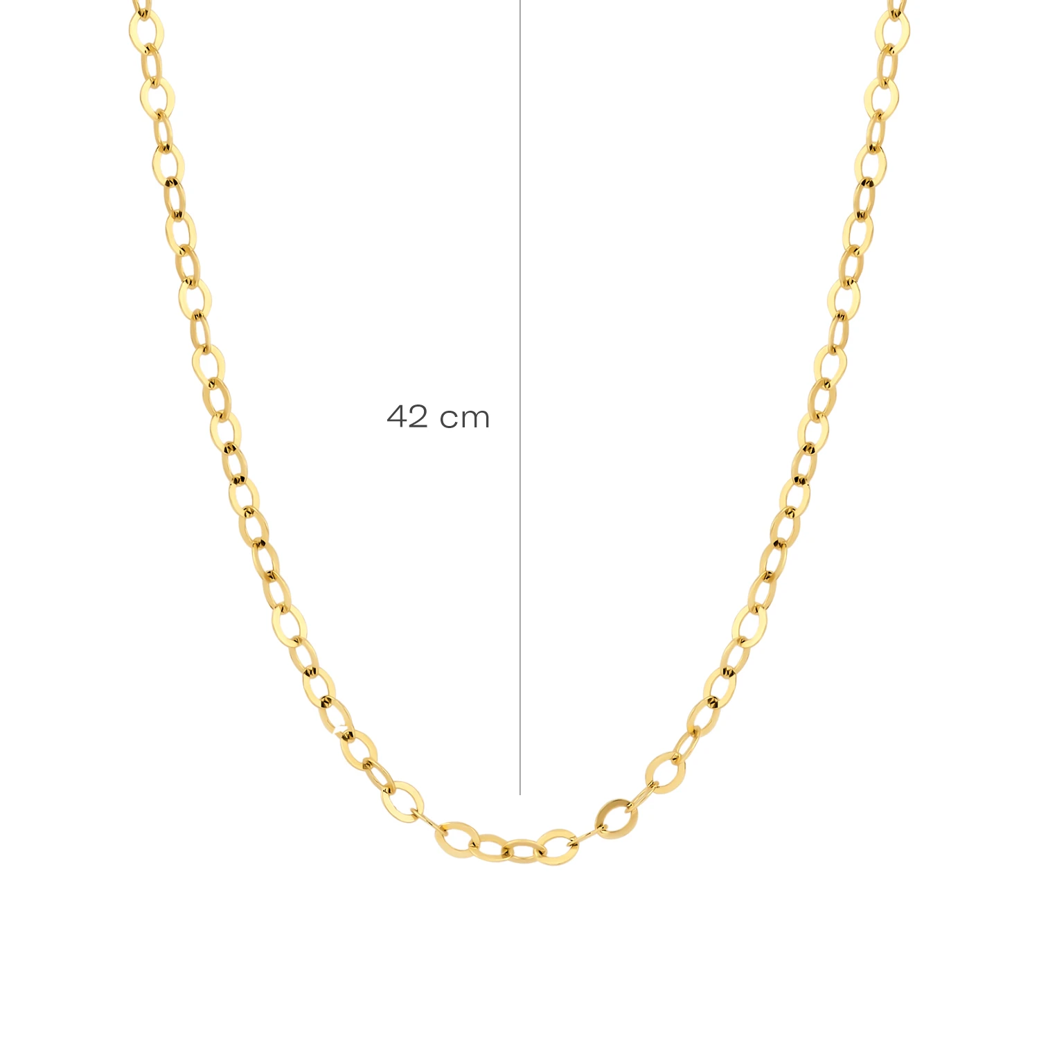 Blush Collier 3198YGO - Geelgoud (14k)