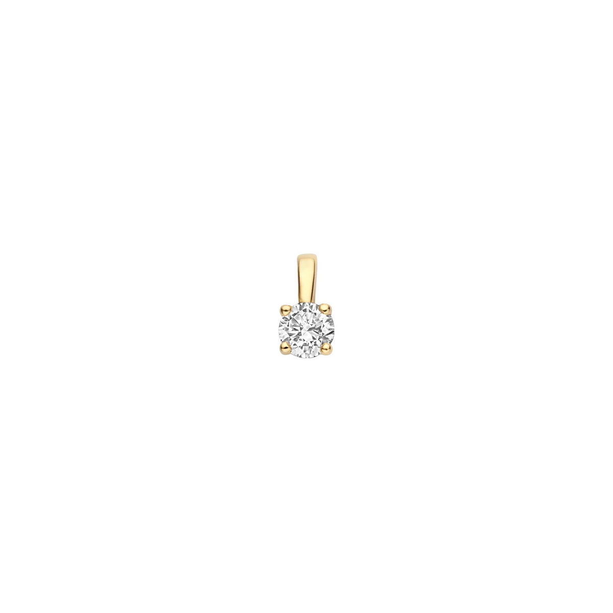 Blush Lab Diamonds Hanger LG6002Y - Geelgoud (14k) met Lab grown Diamant