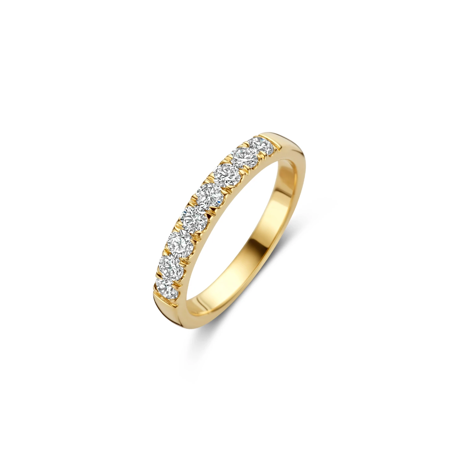 Blush Lab Diamonds Ring LG1015Y – Geel Goud (14k) met Lab grown Diamant
