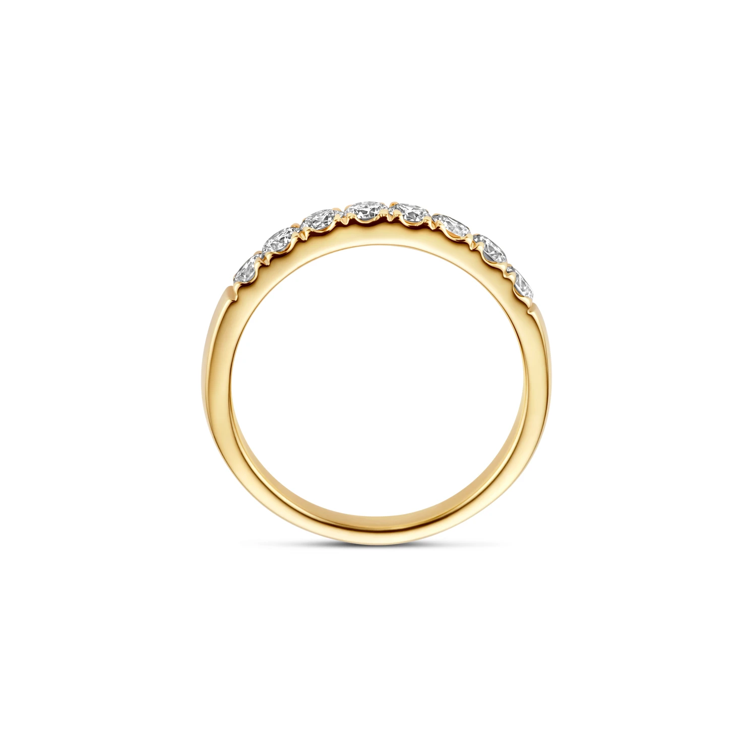 Blush Lab Diamonds Ring LG1015Y – Geel Goud (14k) met Lab grown Diamant