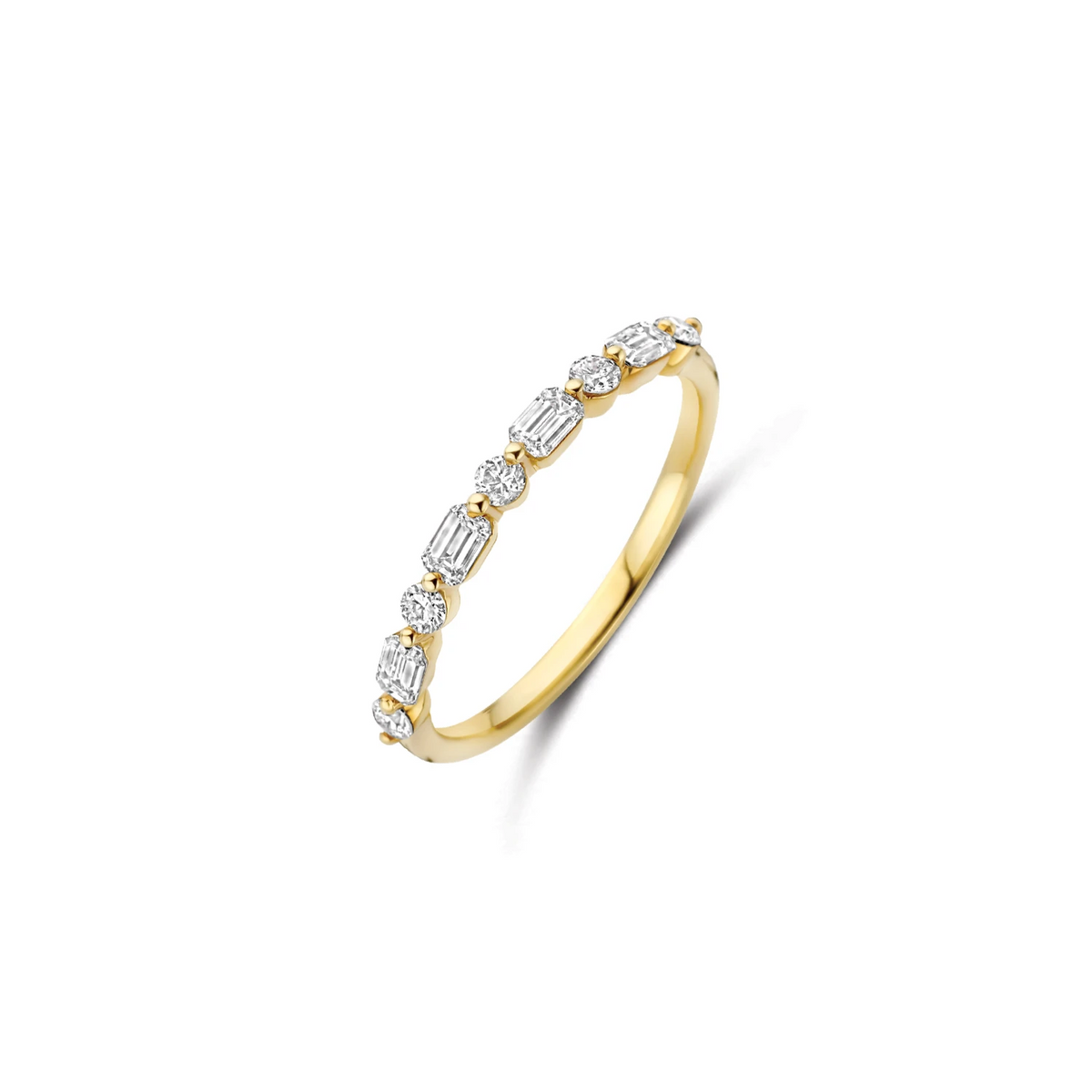 Blush Lab Diamonds Ring LG1065Y – Geelgoud (14k) met Lab grown Diamant