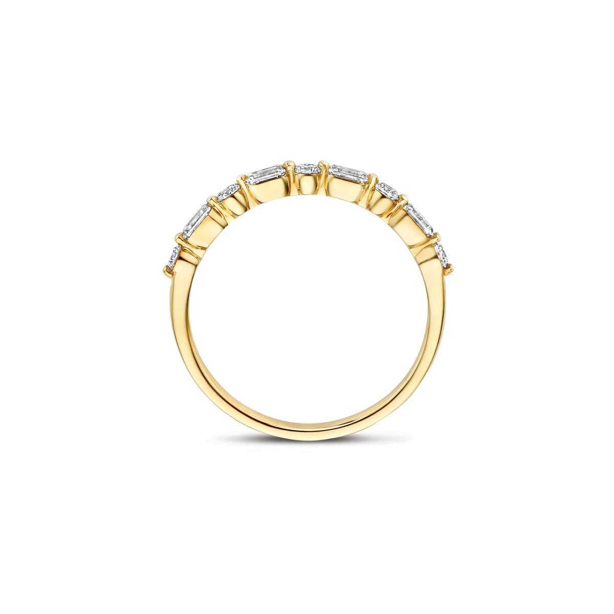 Blush Lab Diamonds Ring LG1065Y – Geelgoud (14k) met Lab grown Diamant