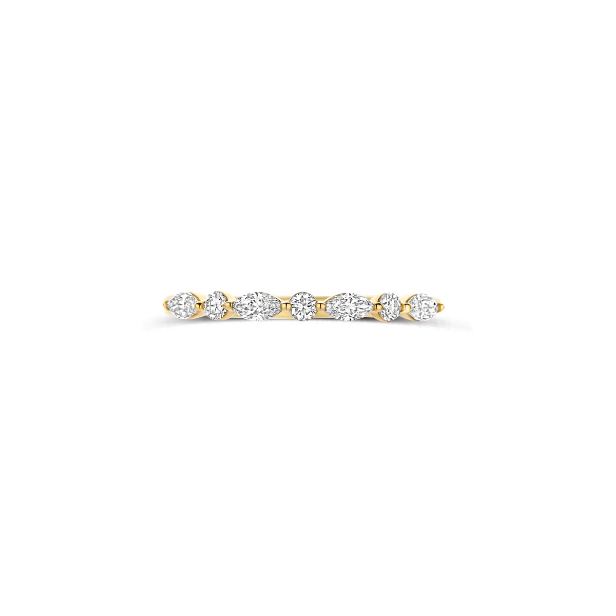 Blush Lab Diamonds Ring LG1066Y – Geelgoud (14k) met Lab grown Diamant