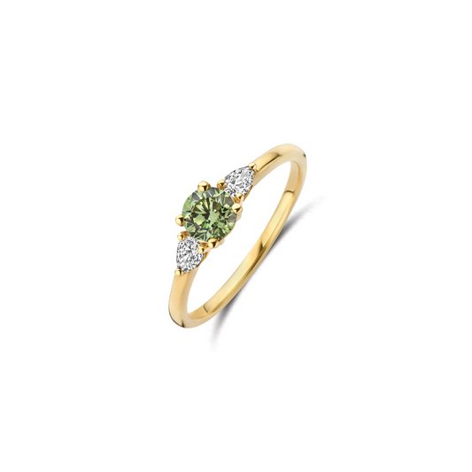 Blush Lab Diamonds Ring LG1069Y – Geelgoud (14k) met Lab grown Diamant