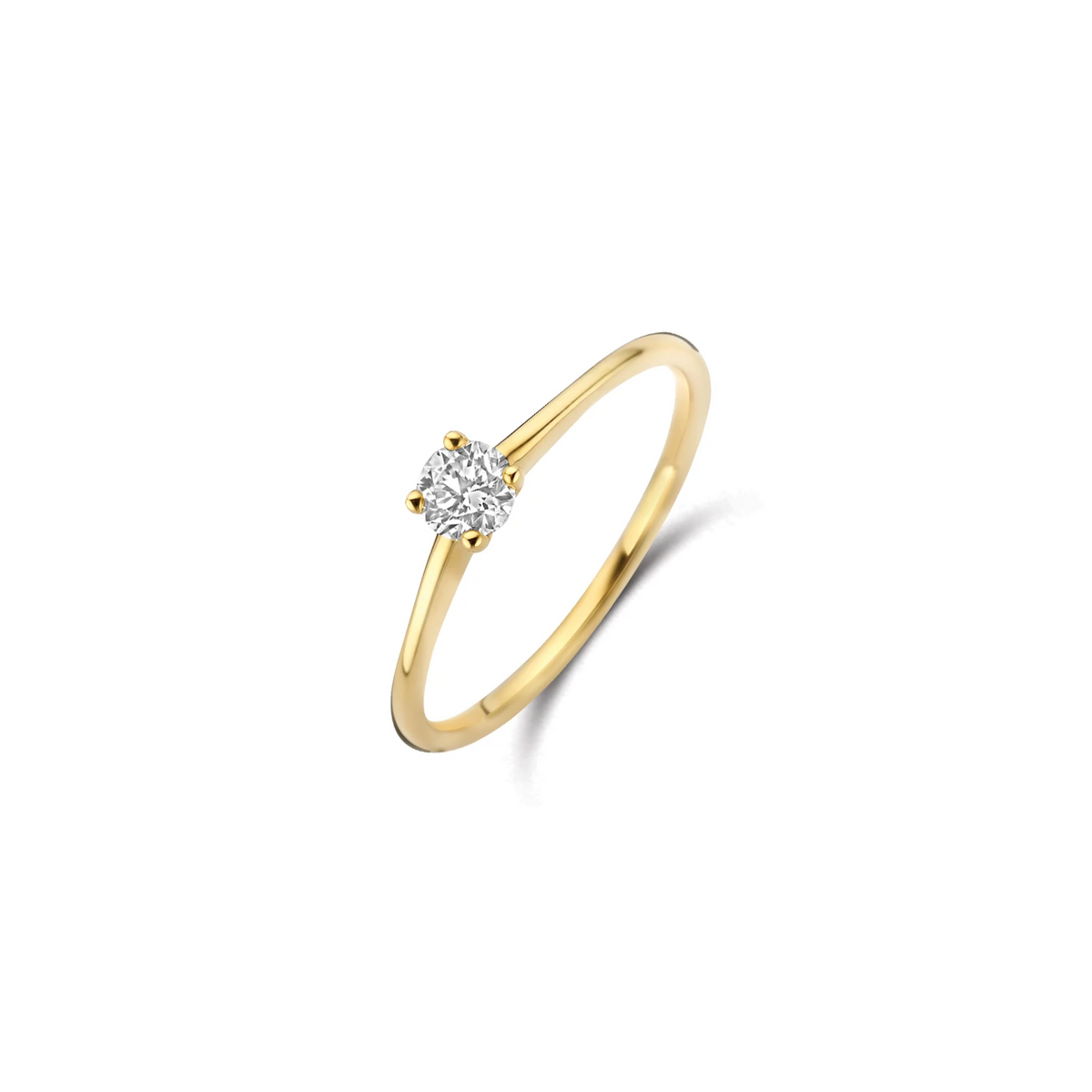 Blush Lab Diamonds Ring LG1079Y – Geelgoud (14k) met Lab grown Diamant