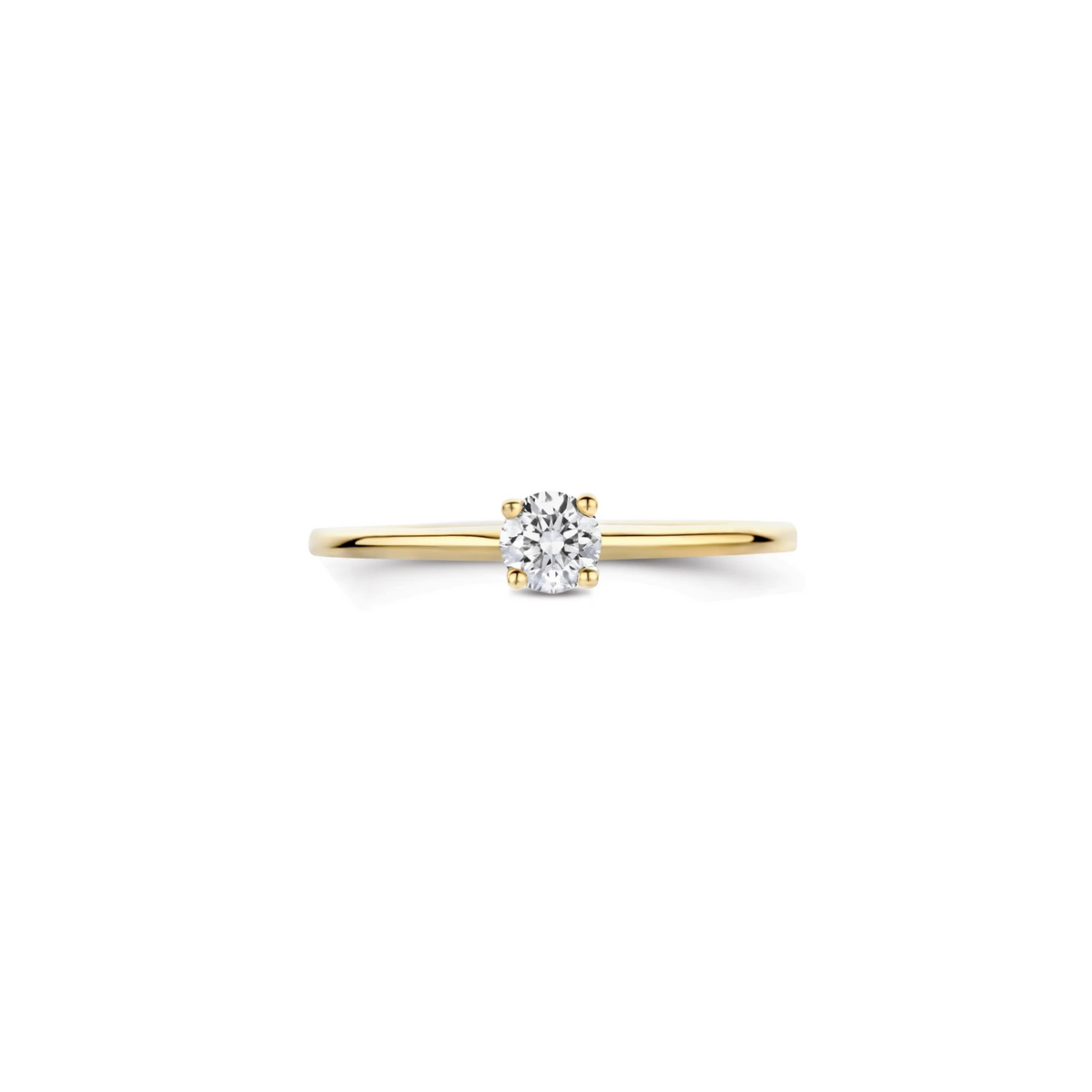 Blush Lab Diamonds Ring LG1079Y – Geelgoud (14k) met Lab grown Diamant