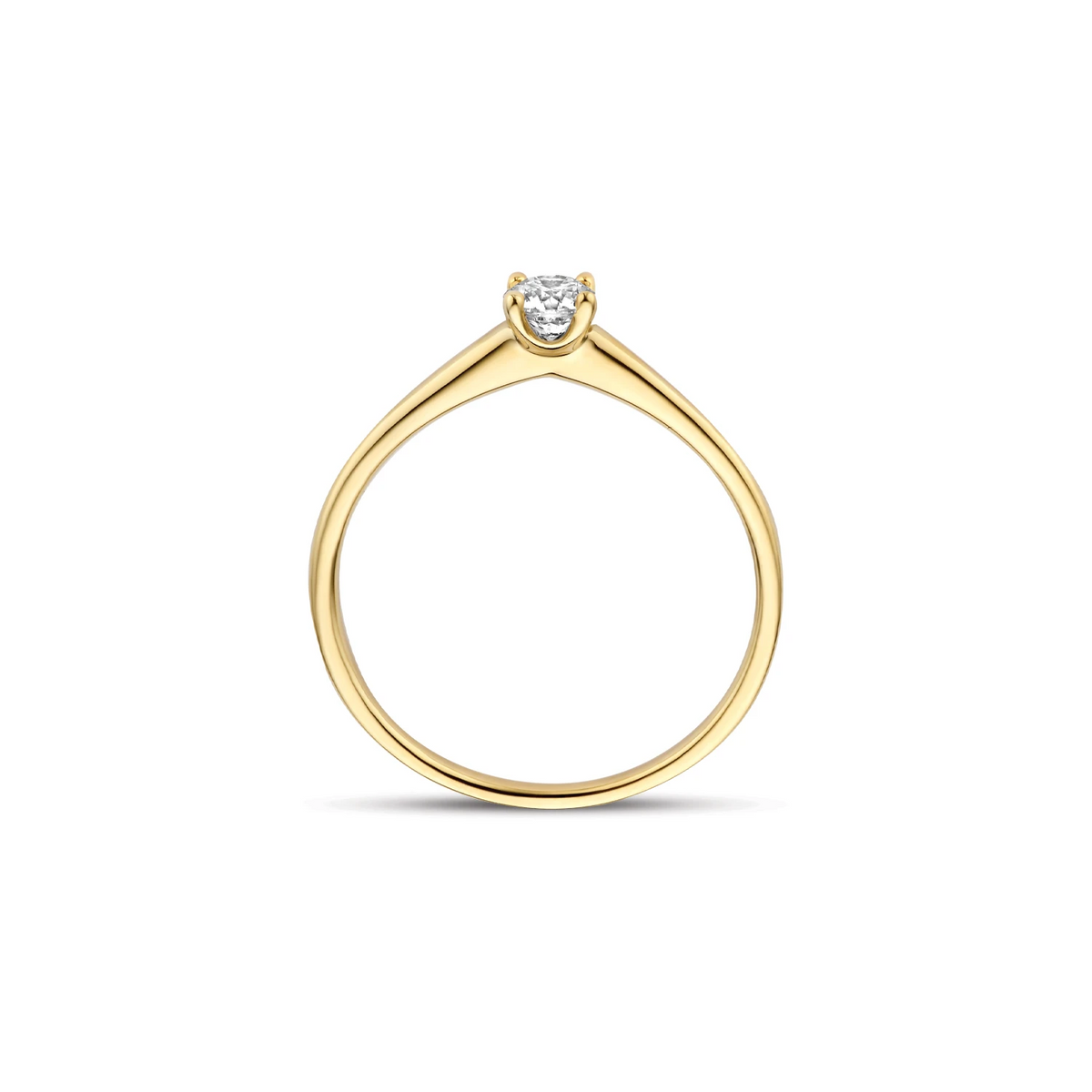 Blush Lab Diamonds Ring LG1079Y – Geelgoud (14k) met Lab grown Diamant