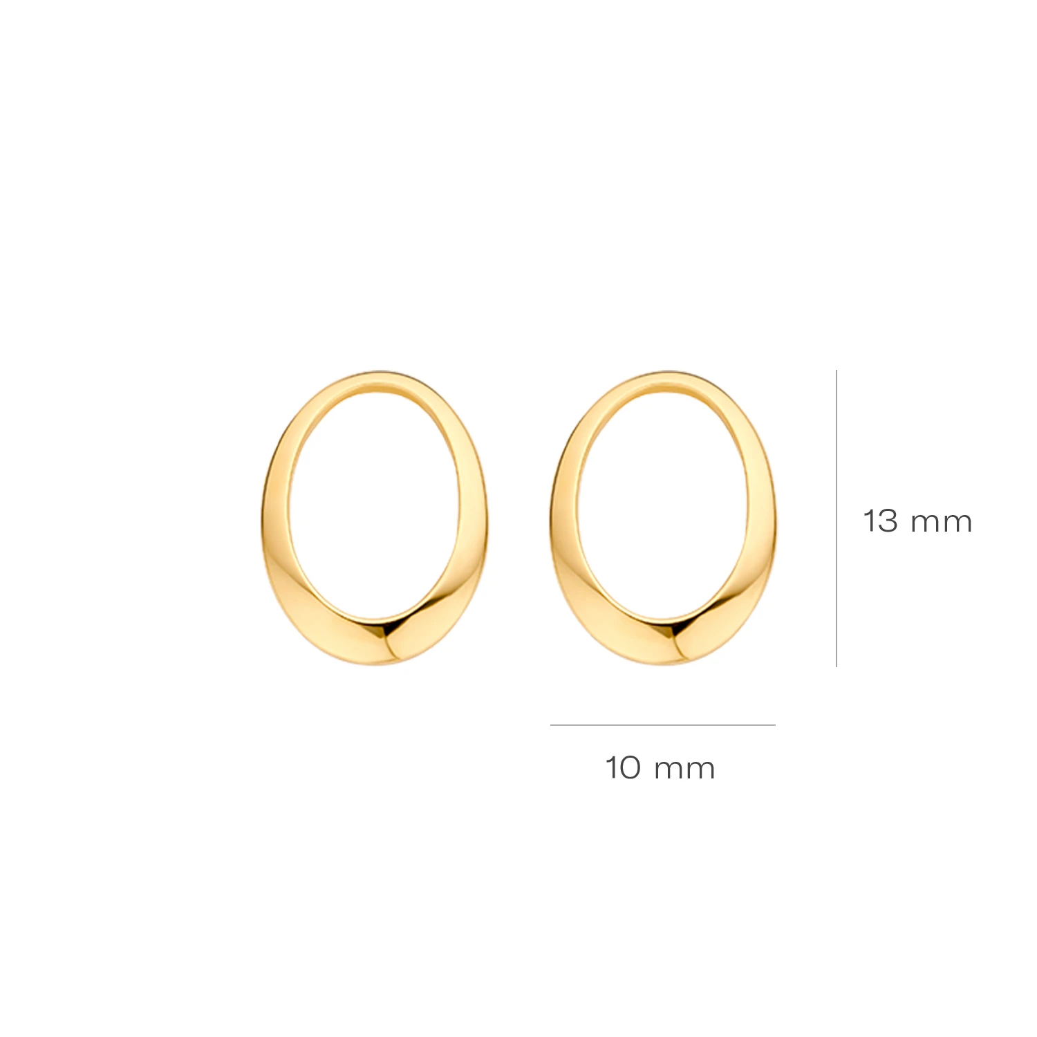 Blush Oorbedel 9050YGO - Geel Goud (14k)