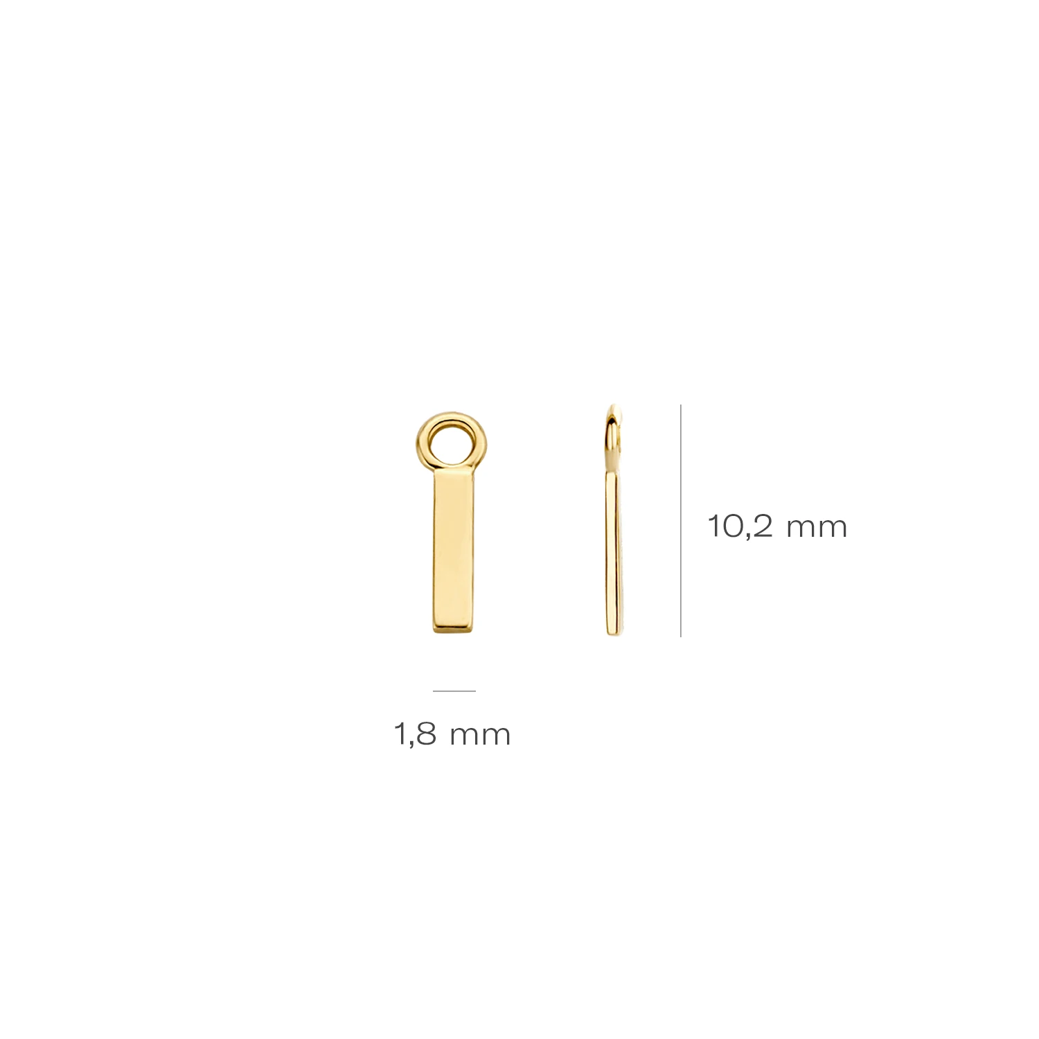 Blush Oorbedel 9056YGO - Geel Goud (14k)