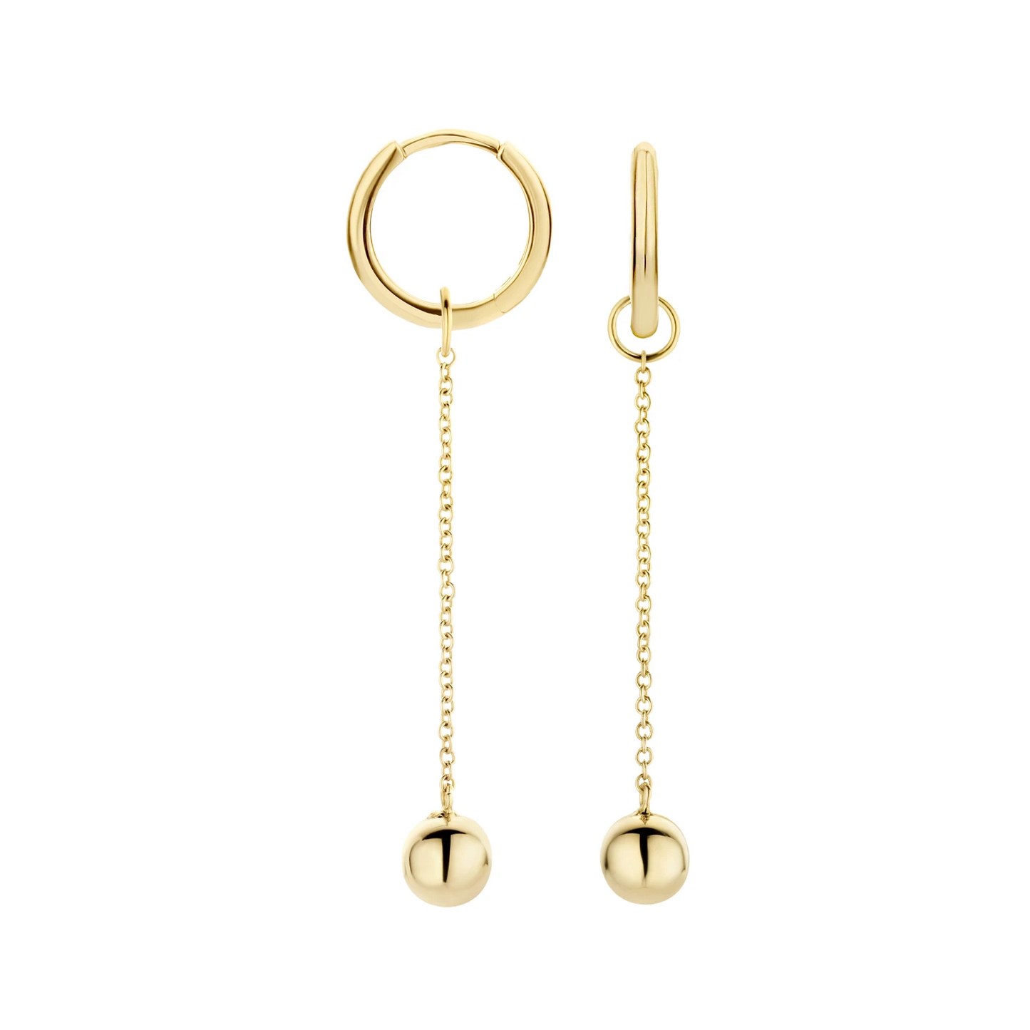 Blush Oorbedels 9082YGO - Geel Goud (14k)