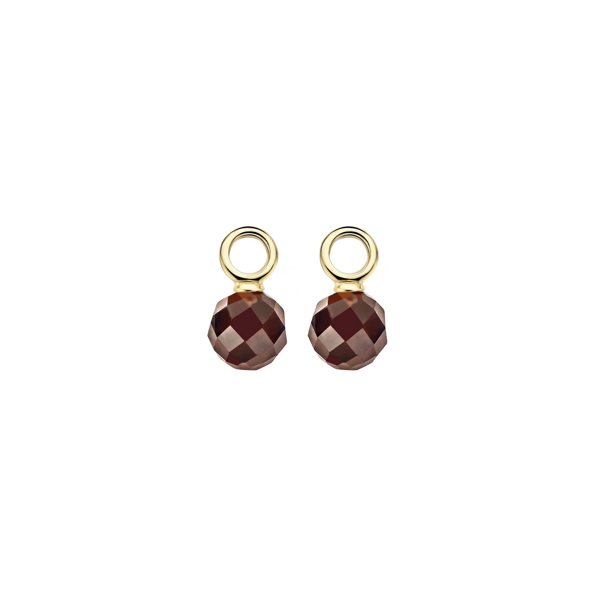 Blush Oorbelbedels 9046YZK -  Geel Goud (14k) met Zirkonia